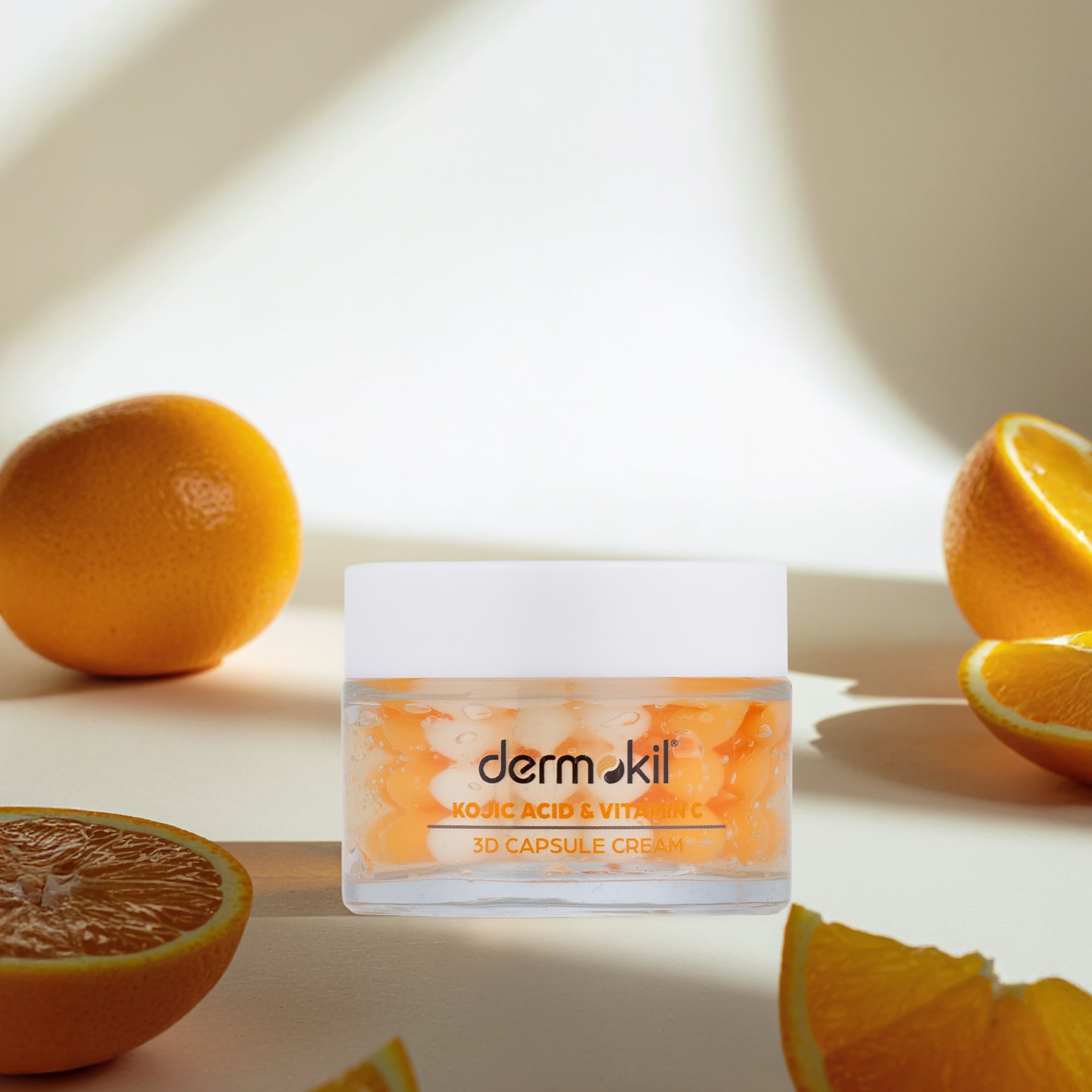 Kojik Asit C Vitamini Leke Karşıtı Canlandırıcı 3D Kapsül Krem 50 ml