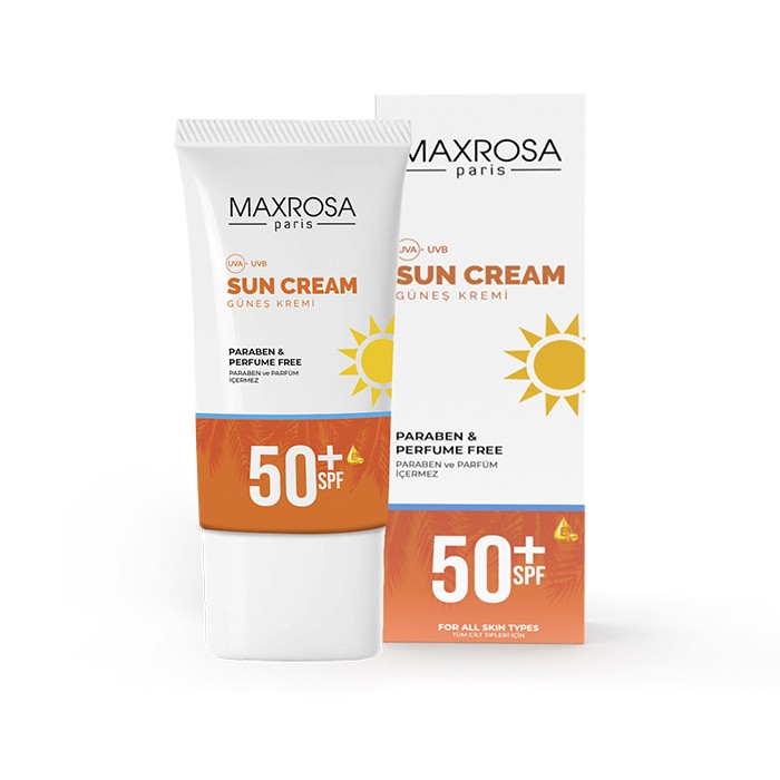 Maxrosa Paris 50+SPF High Protector Sun Cream 60 ml