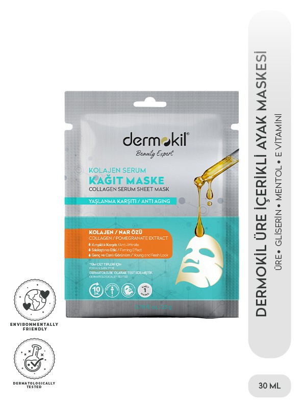 Kolajen Serum Kağıt Maske 23 gr