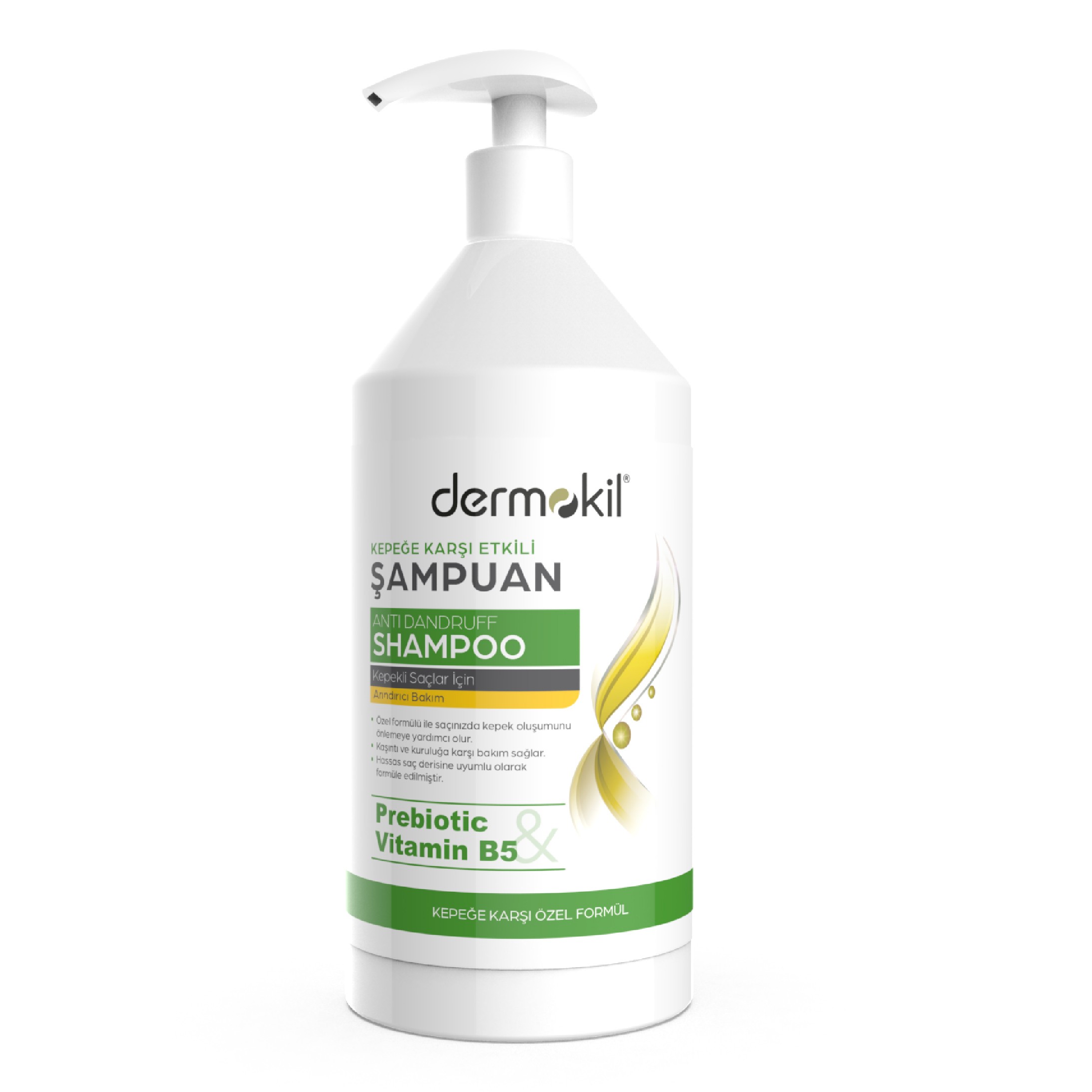 Prebiyotik & Vitamin B5 Kepeğe Karşı Şampuan 1L