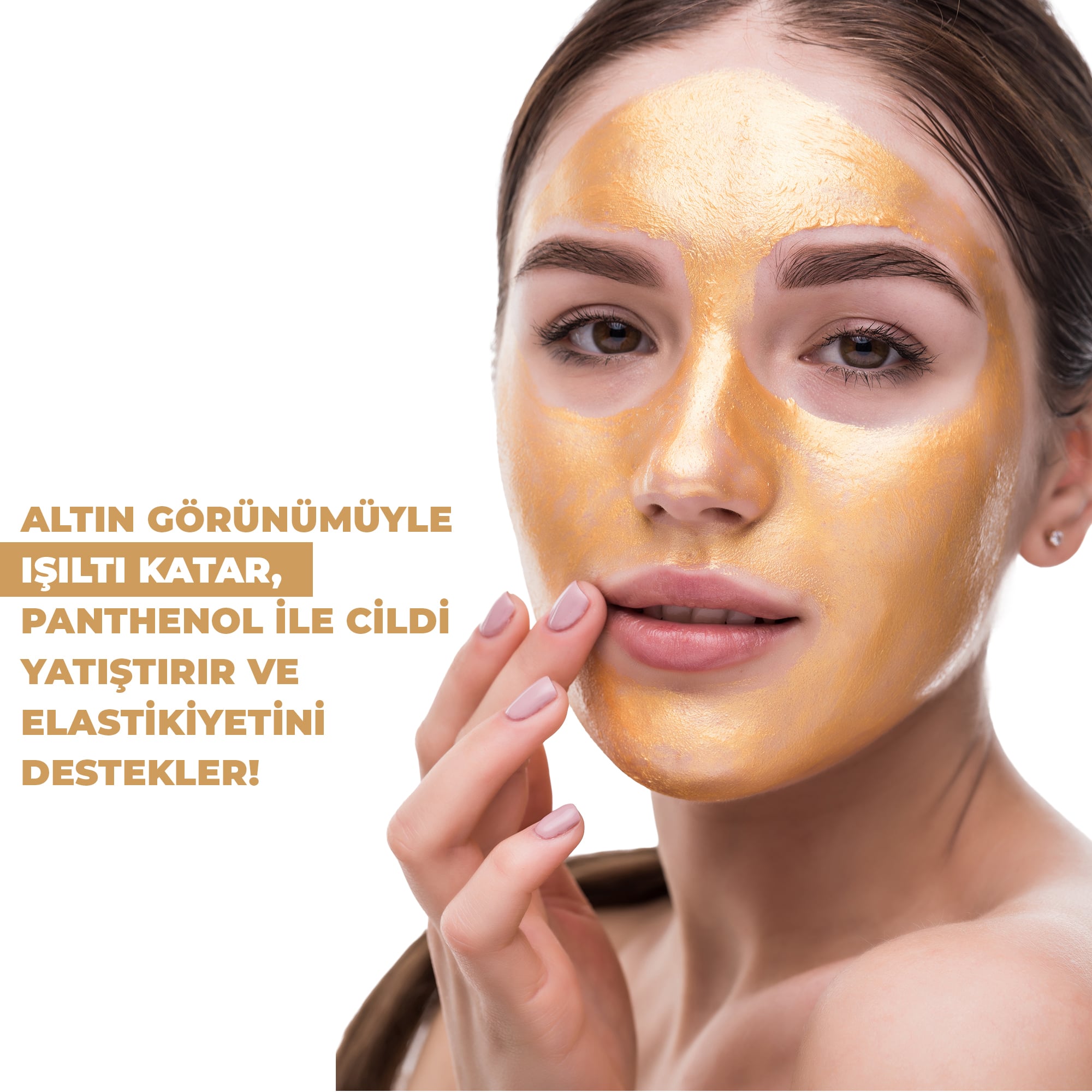 Gold Soyulabilir Doypack Maske 30 ml