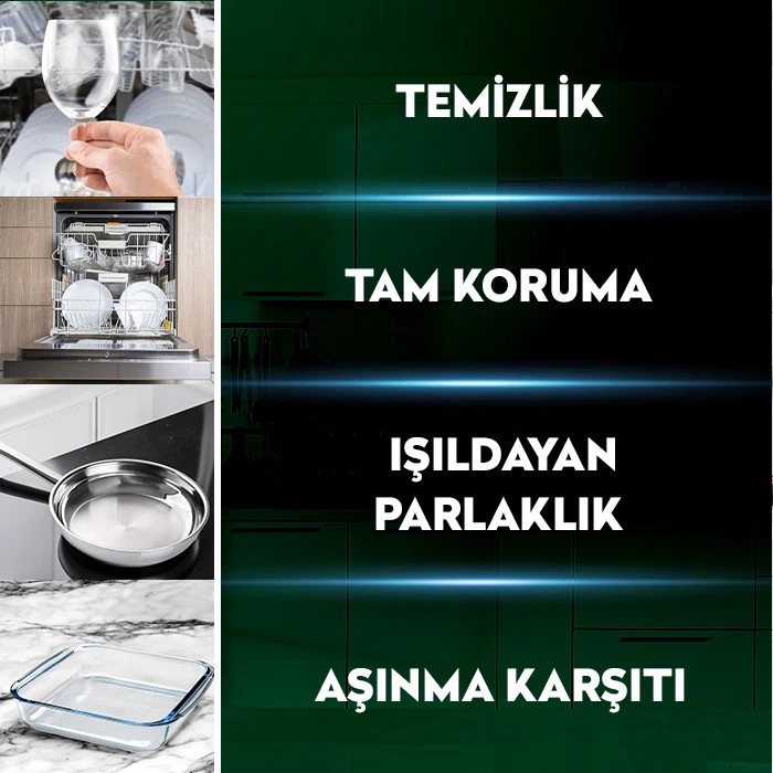 4 Etkili Bulaşık Makinesi Kapsül Deterjanı