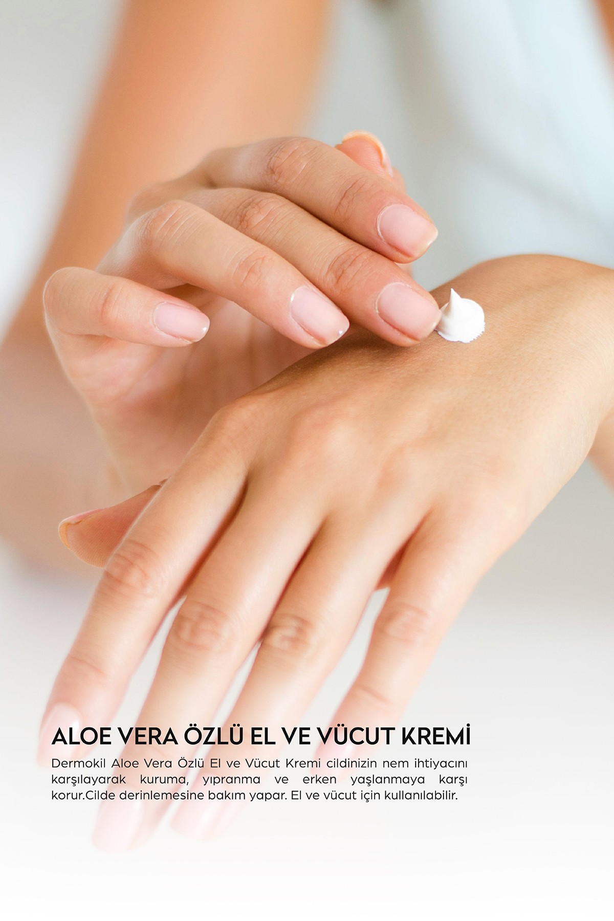 Dermokil Aloe Vera El Yüz Vücut Kremi 300 ml 2'li Set