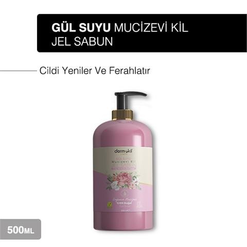 Rose Water Miracle Clay Gel Soap 500 ml