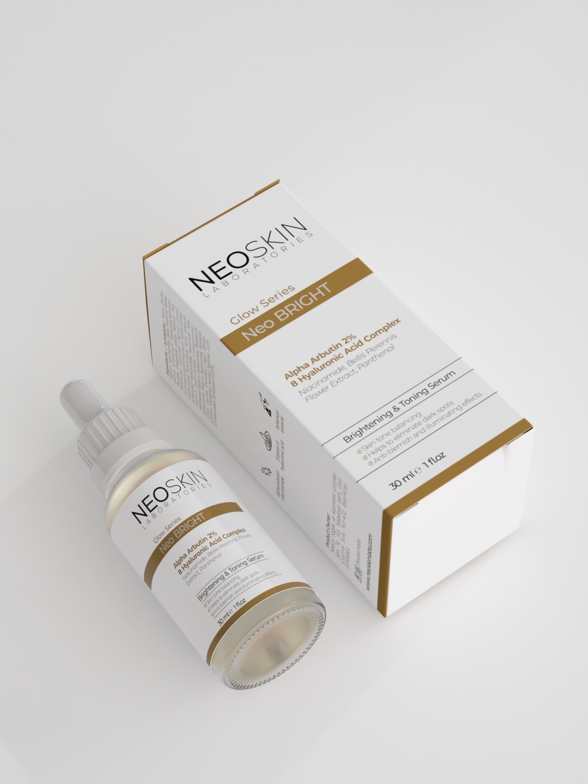  Neo Bright Serum- Cilt Tonu Eşitleyici, Leke Karşıtı, Aydınlatıcı Premium Serum