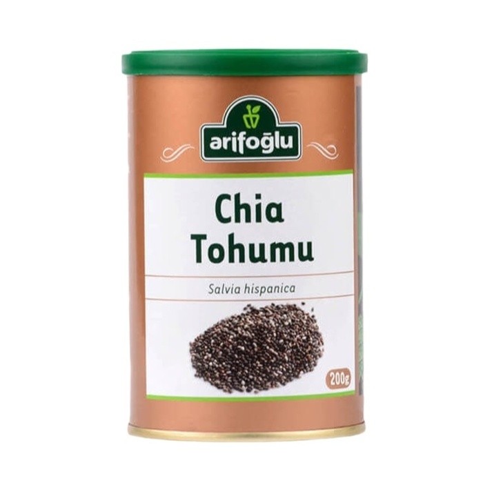 Chia Tohumu Teneke Kutu 200 Gr
