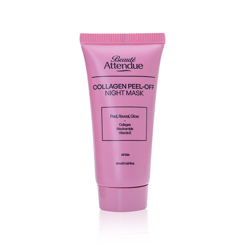 Collagen Peel-Off Night Mask – Soyulabilir Kolajen Gece Maskesi | Niasinamid & E Vitamini İçerikli 