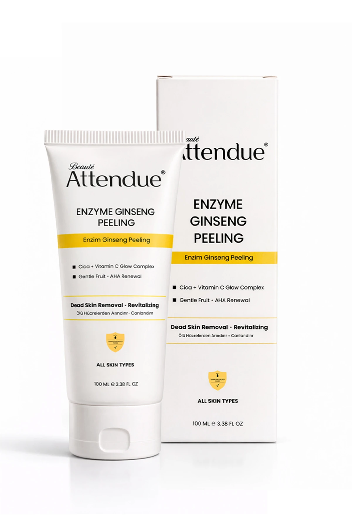 Beauté Attendue | Enzim Gingseng Peeling - Arındırıcı ve Antioksidan