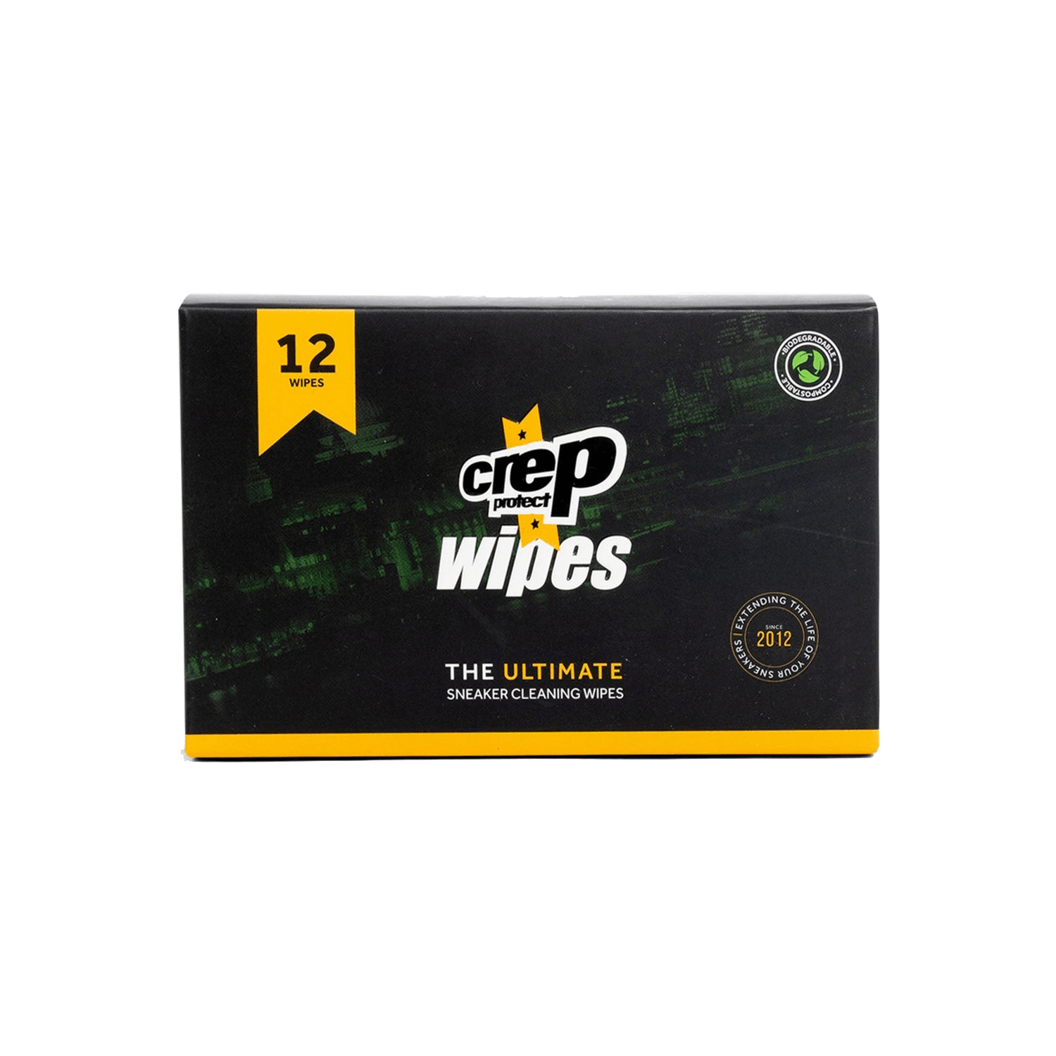 Crep Protect BIO Wipes - Geri Dönüştürülebilir Cure Sneaker Temizleme Mendili 12'li