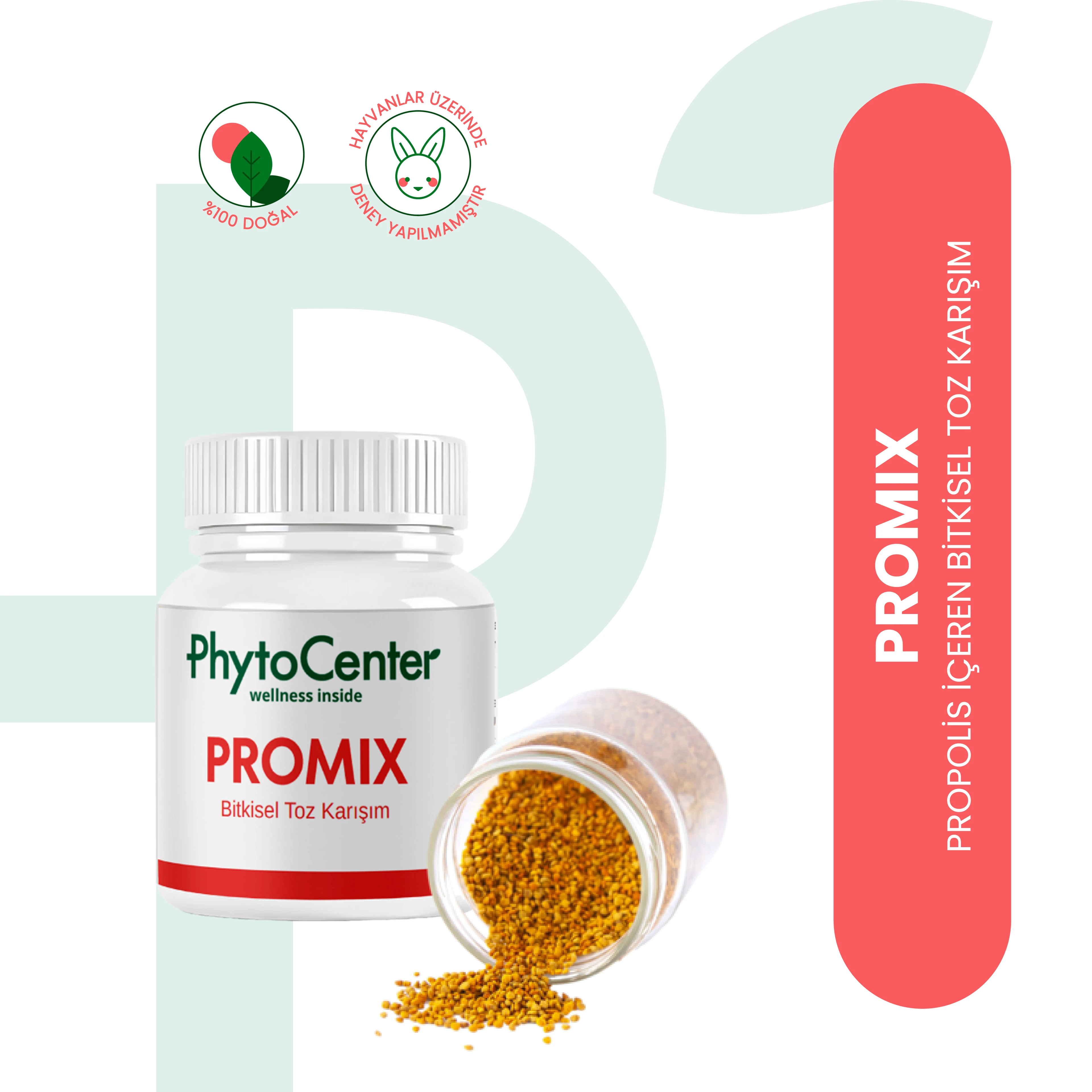 PROMIX Propolis İçeren Bitkisel Toz Karışım