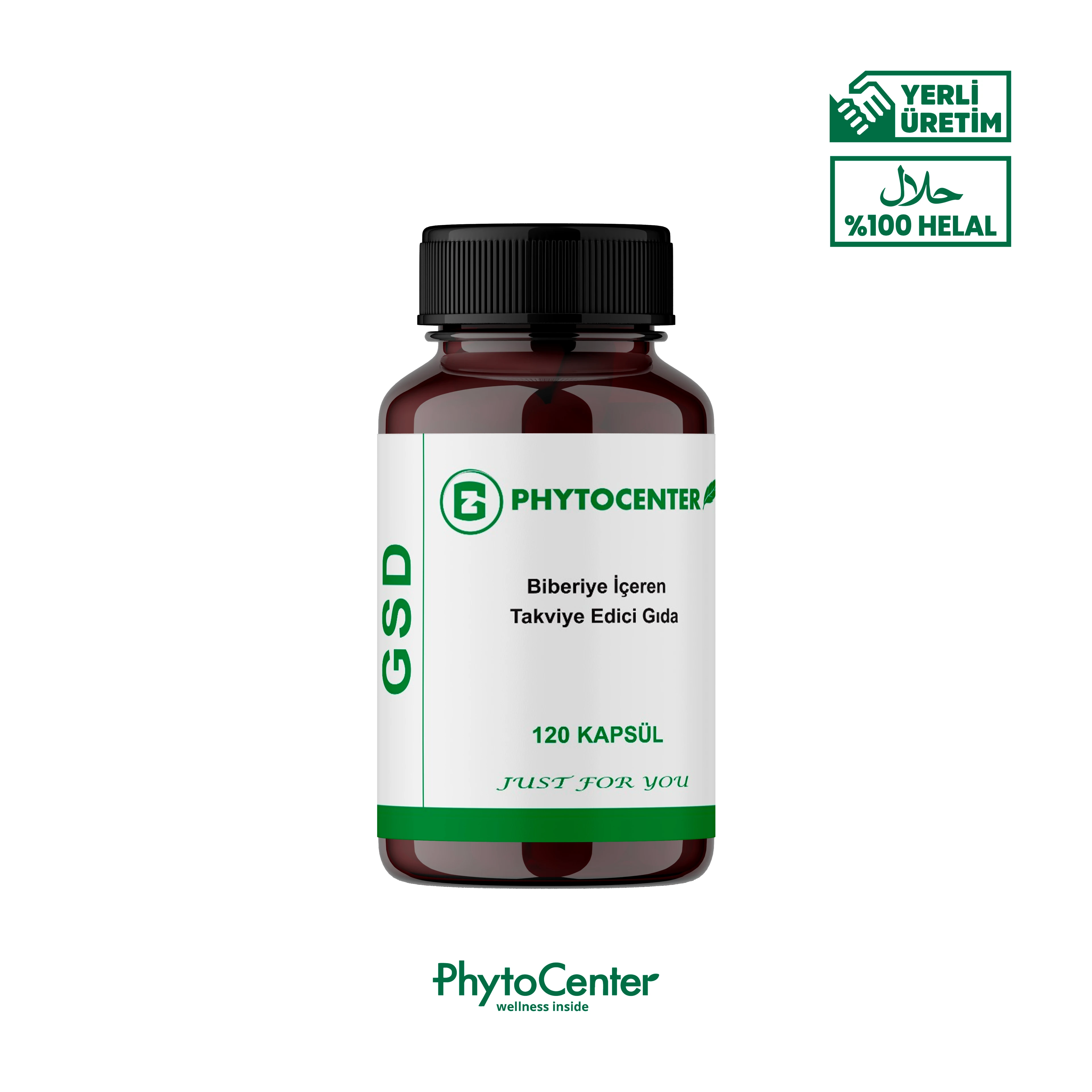 GSD Mersin ve Biberiye İçeren Takviye Edici Gıda 120 Kapsül
