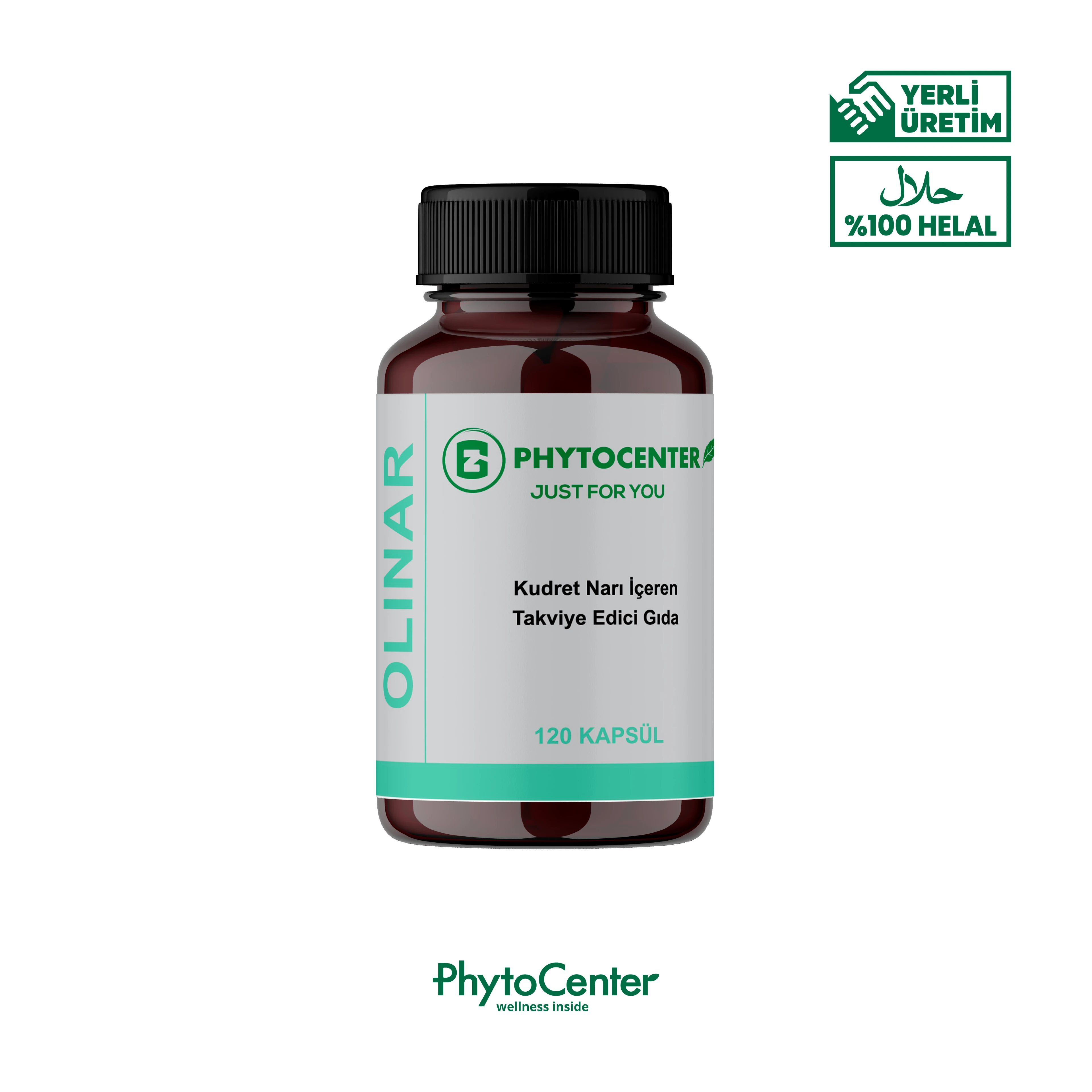 OLINAR Kudret Narı ve Zeytin Yaprağı İçeren Takviye Edici Gıda 120 Kapsül