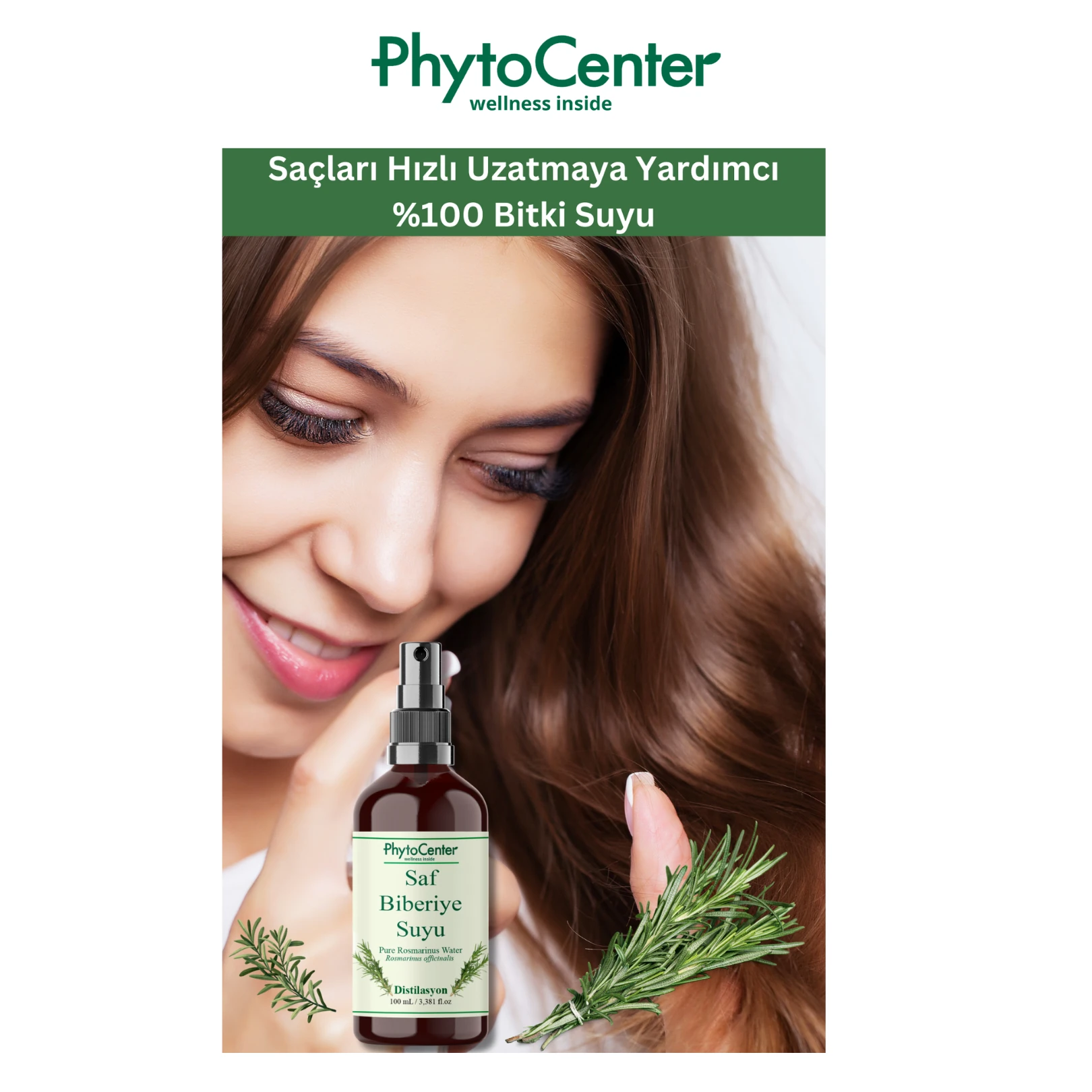 Doğal Saf Biberiye Suyu