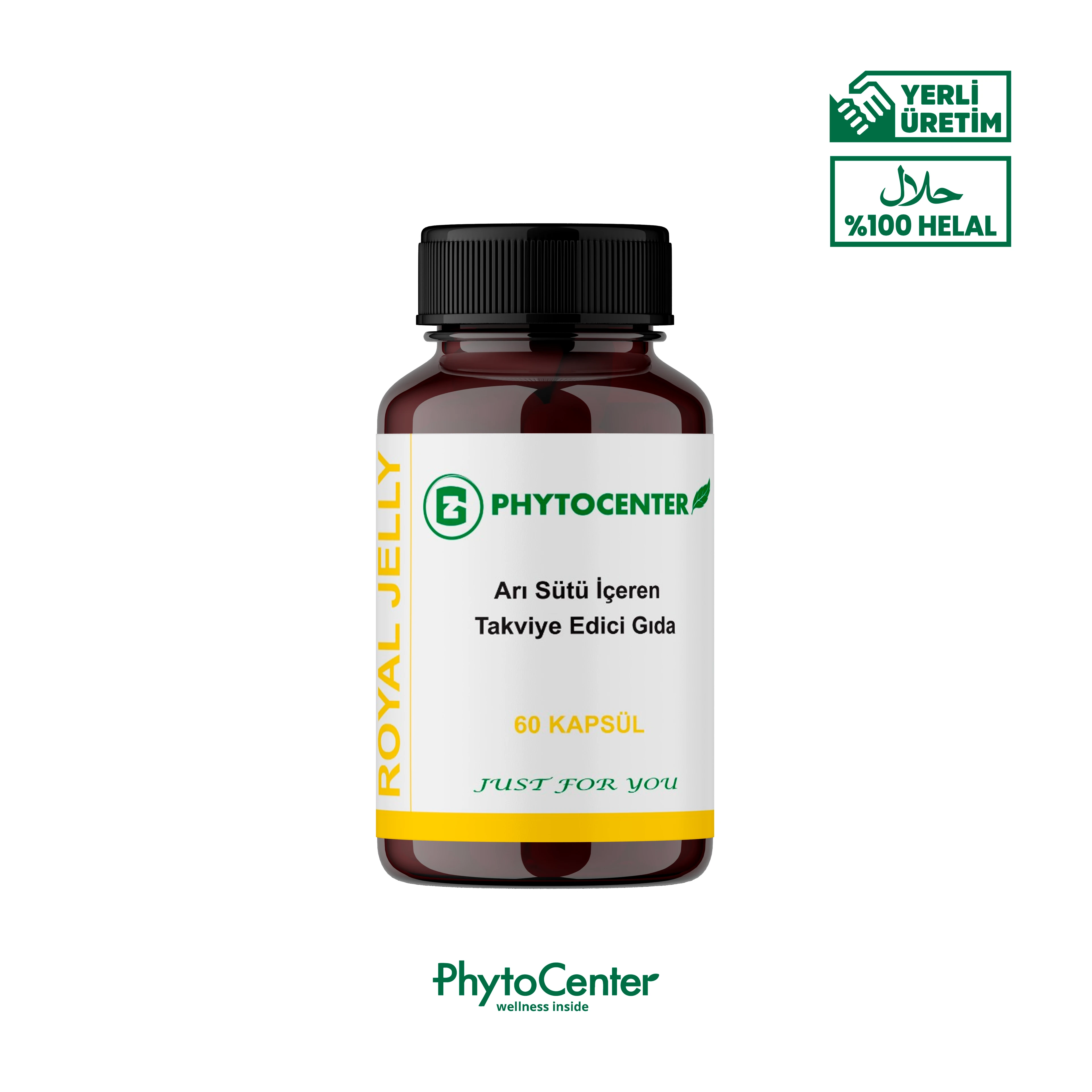 Royal Jelly Arı Sütü İçeren Takviye Edici Gıda 60 Kapsül