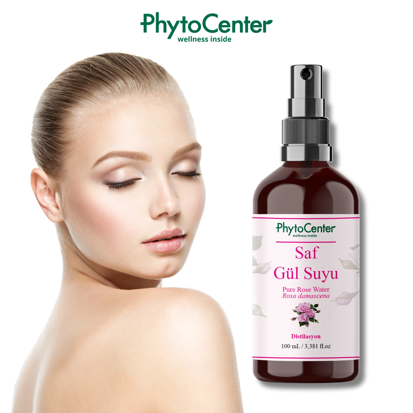 Doğal Saf Gül Suyu