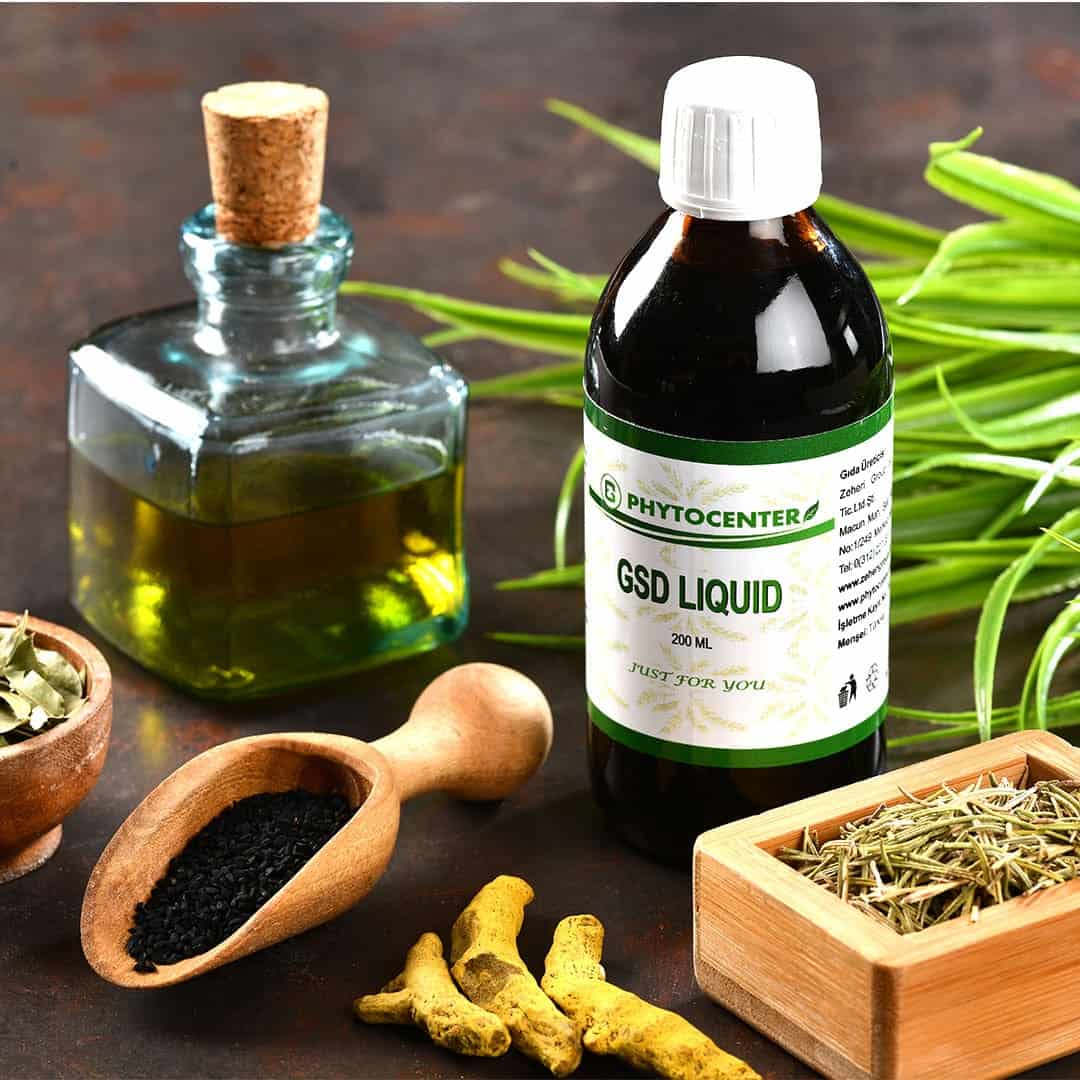 GSD LIQUID Mersin ve Biberiye İçeren Bitkisel Yağ Karışımı 200 ml