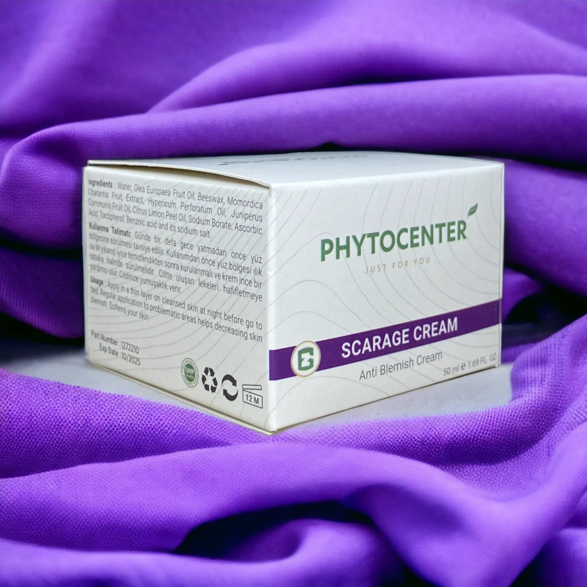 SCARAGE CREAM Leke Giderici Cilt Bakım Kremi 50 ml