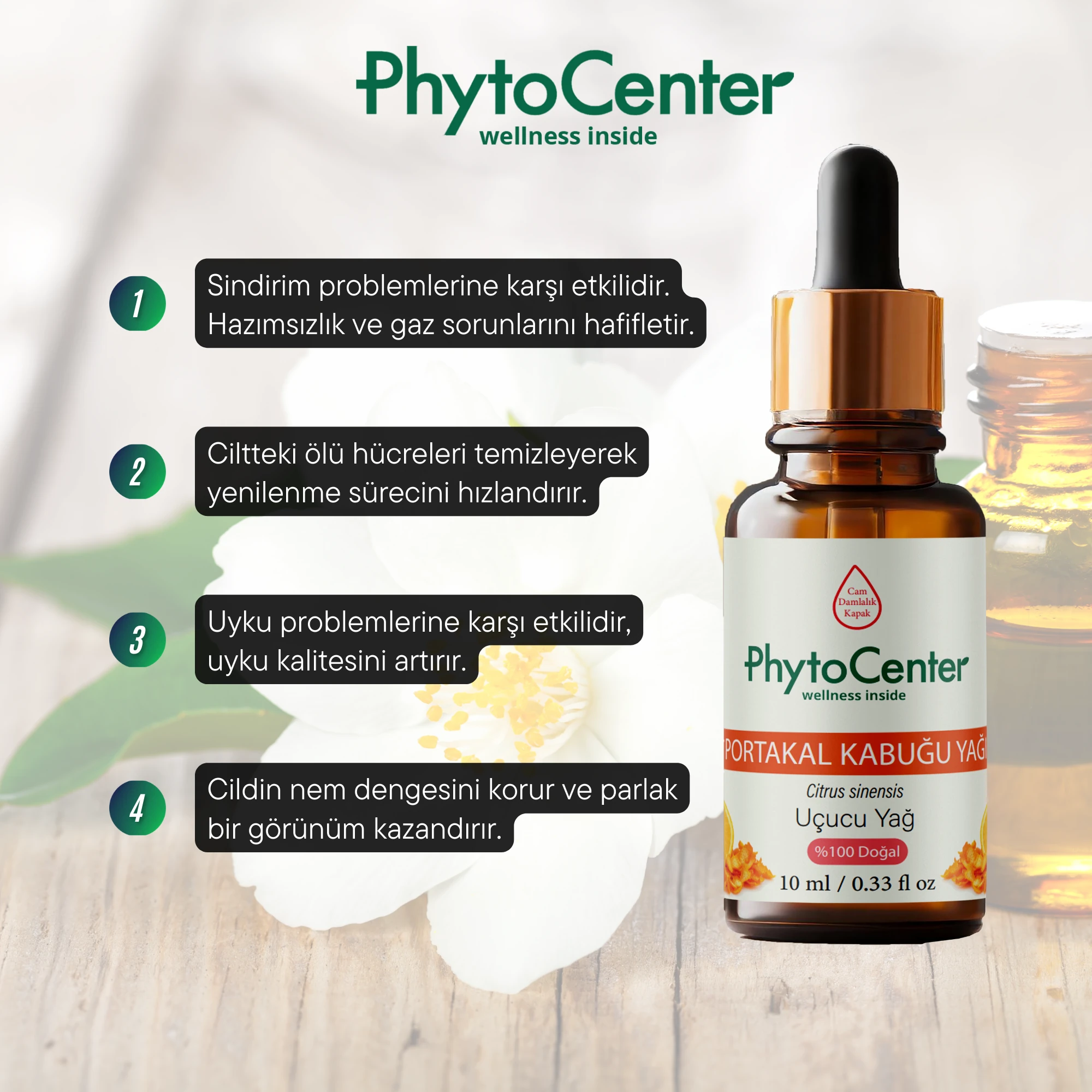 Portakal Kabuğu Uçucu Yağı