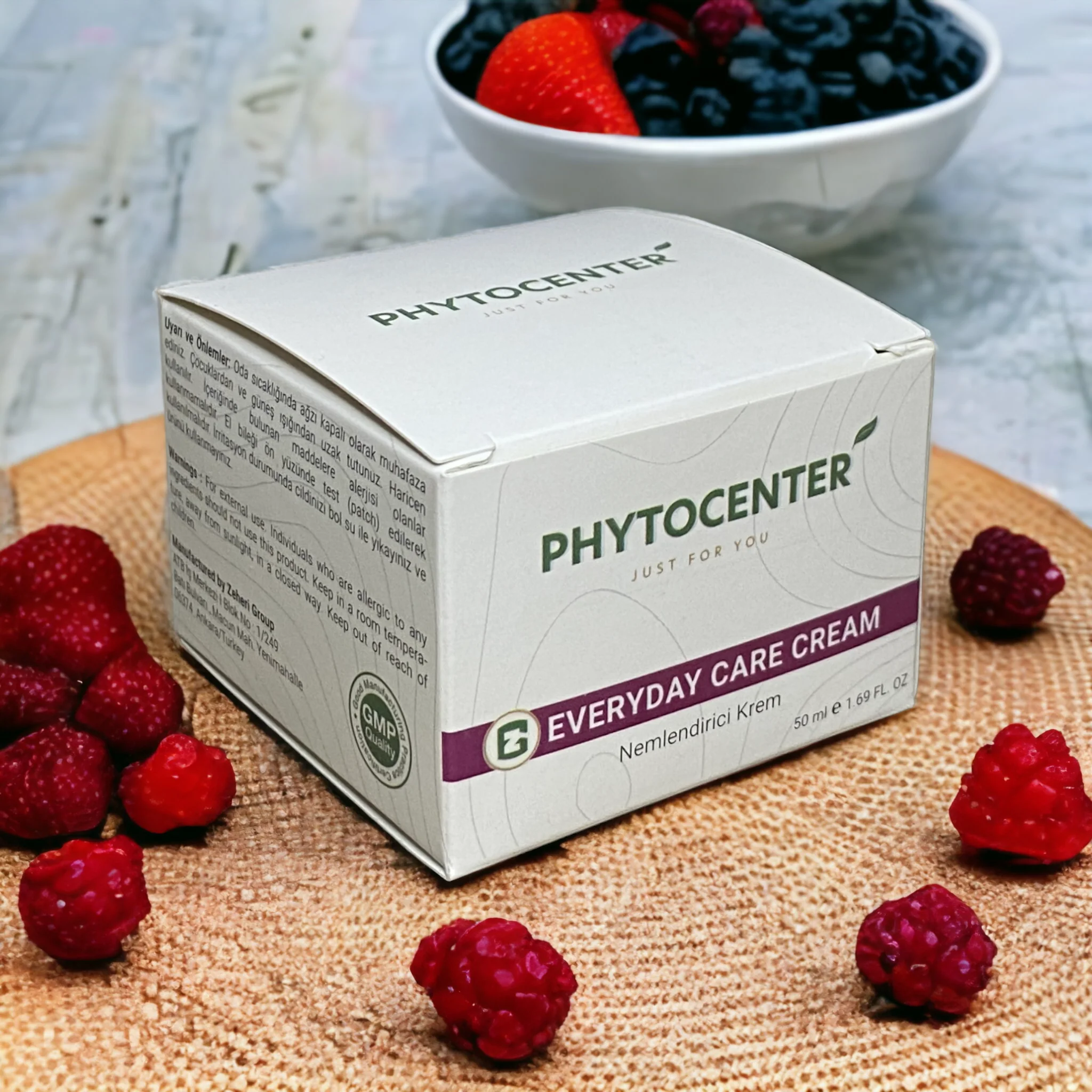 EVERYDAY CARE CREAM Doğal Nemlendirici Cilt Bakım Kremi 50 ml