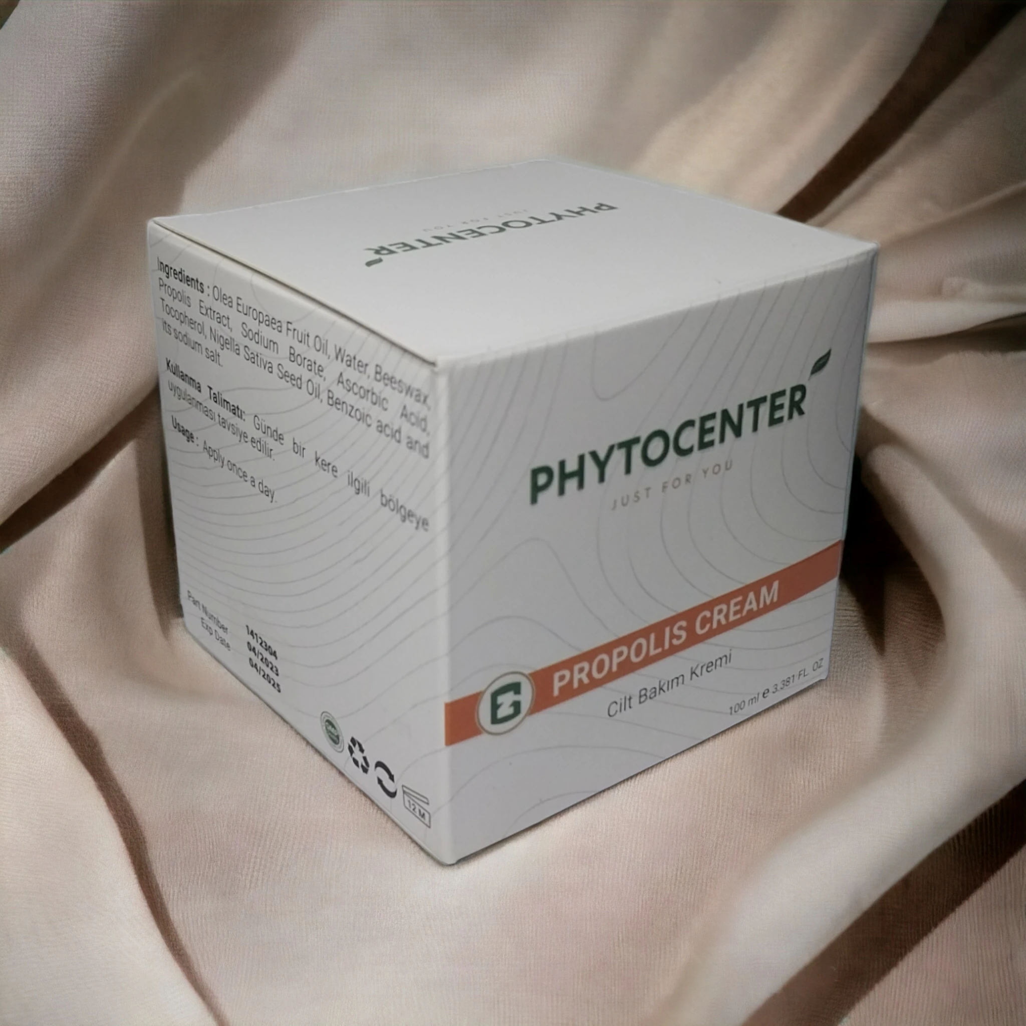 PROPOLIS CREAM  Yağ Bazlı Yenileyici Cilt Bakım Kremi 100 ml