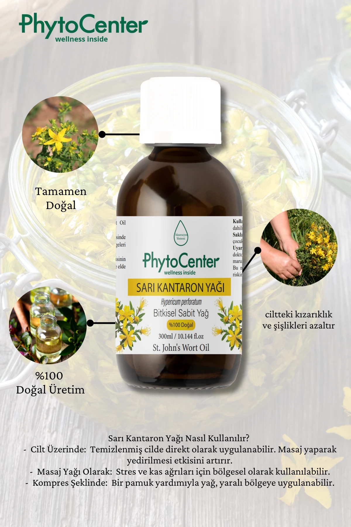 Sarı Kantaron Yağı