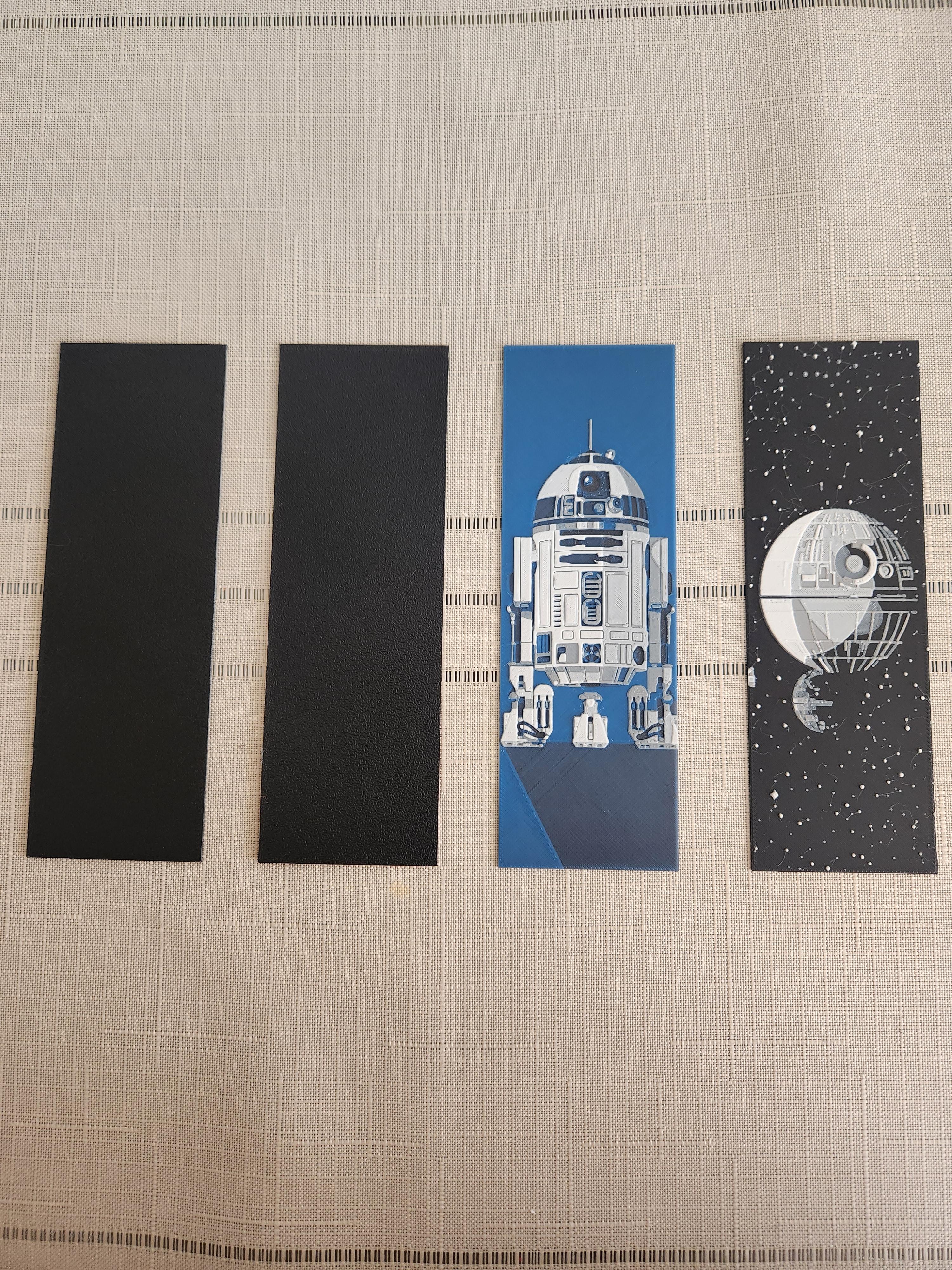 4'lü Star Wars Evreni Kabartmalı Kitap Ayracı Seti