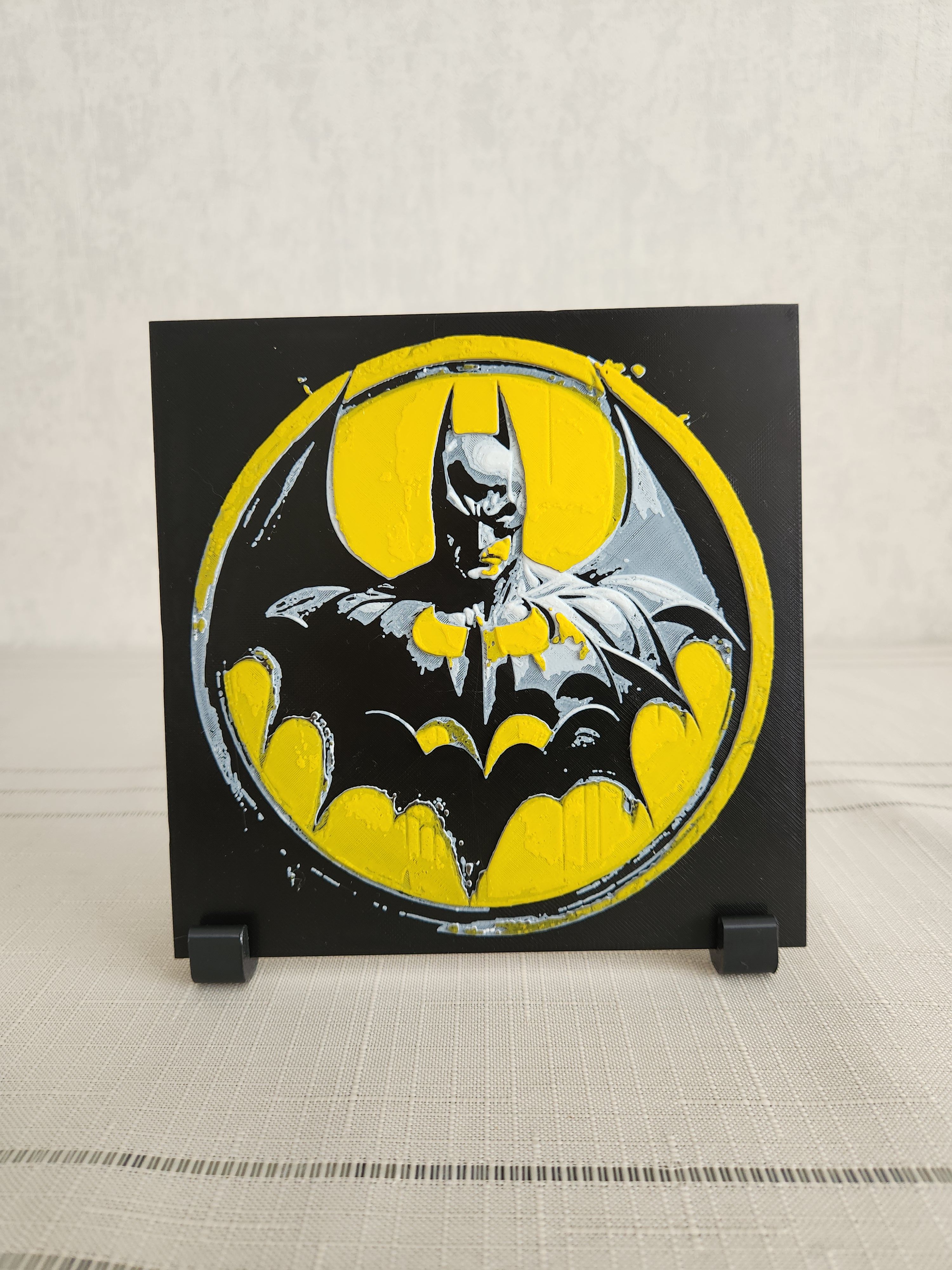 Batman Kabartmalı Tablo + Stand