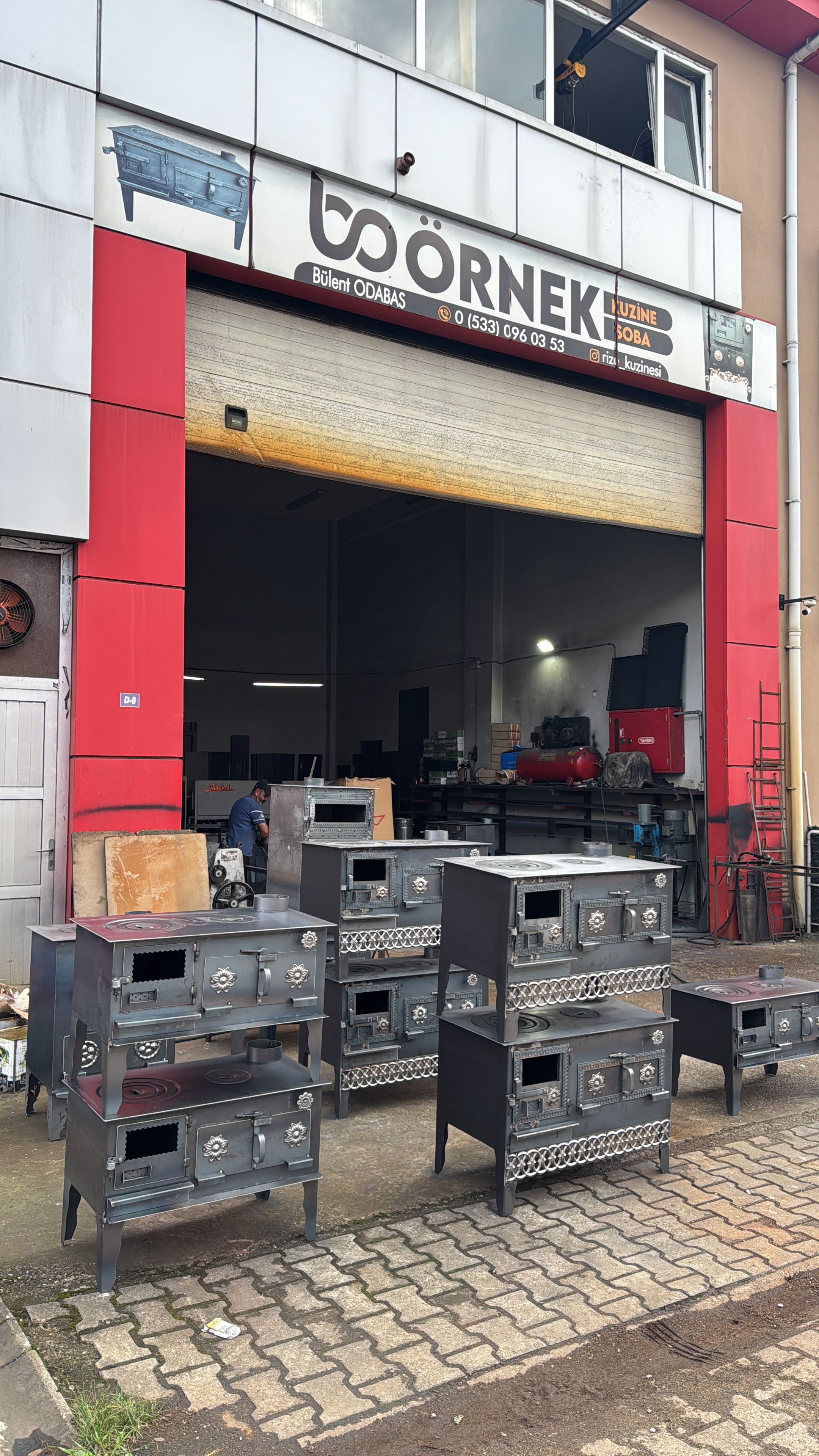 Huser Kuzine Ferforje Yatay 50x90