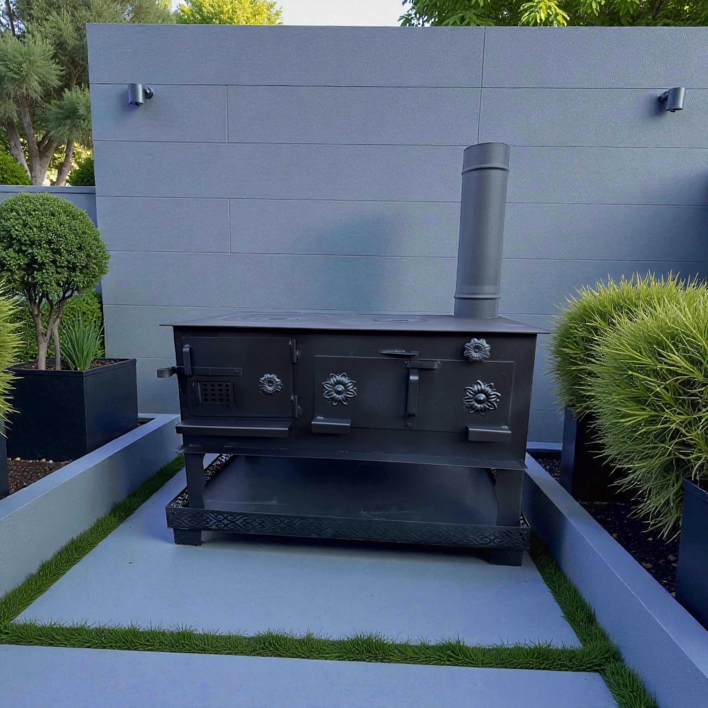 Gito Kuzine Yatay Odun Kuzinesi