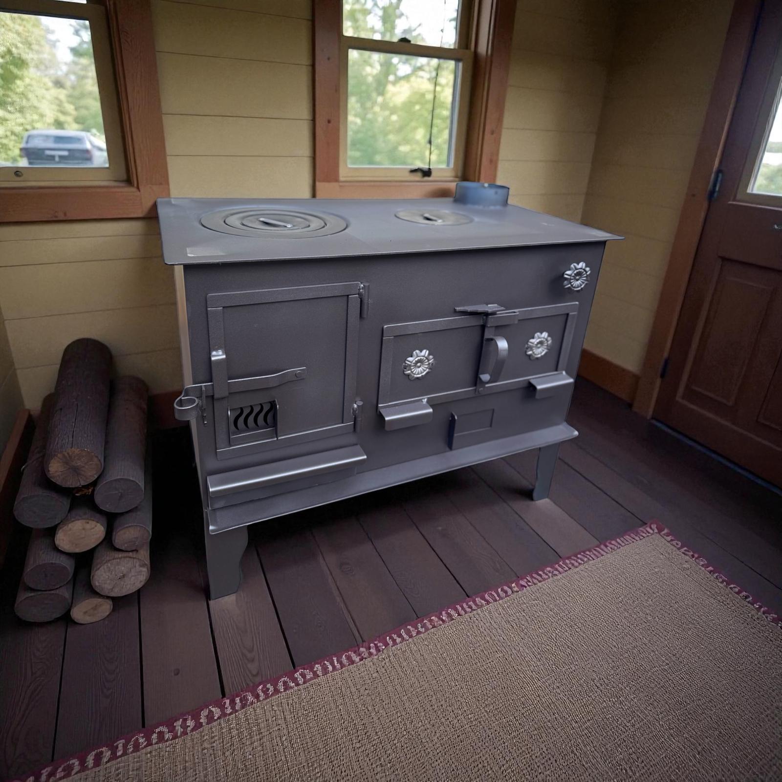 Örnek Izgaralı Odun Kömür Kuzinesi