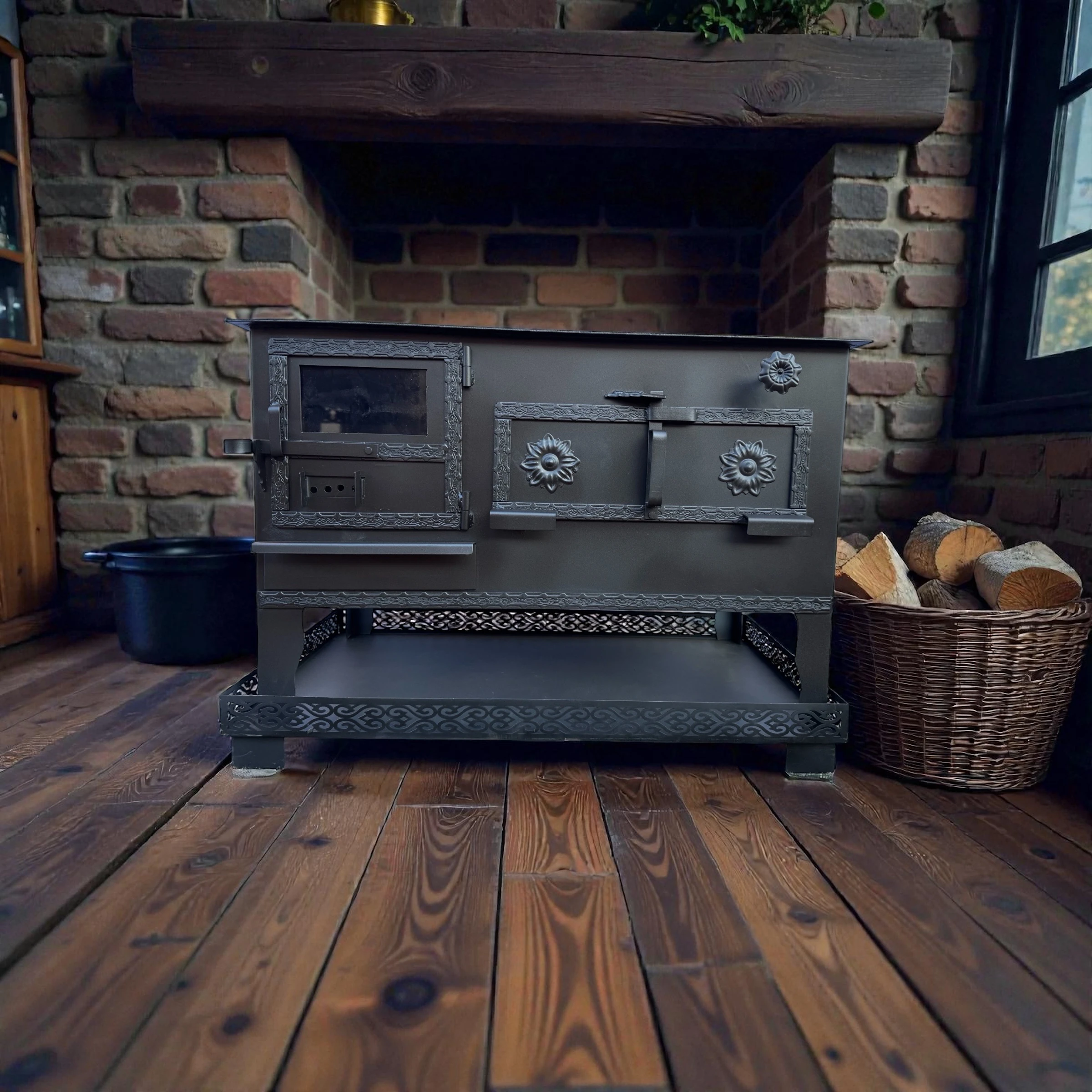 Huser Kuzine Ferforje Yatay