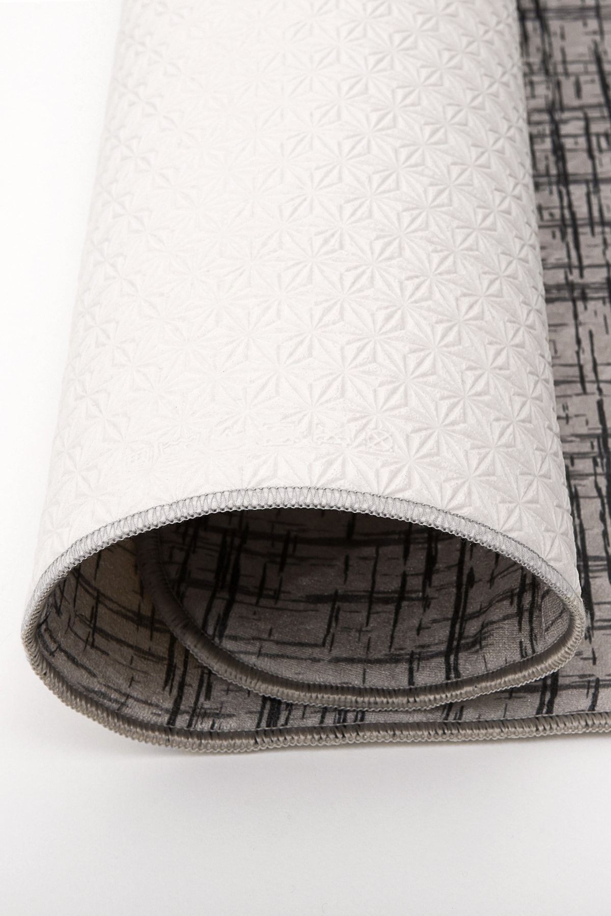 Braid 75x125 cm Banyo Paspası Kaymaz Taban Banyo Halısı