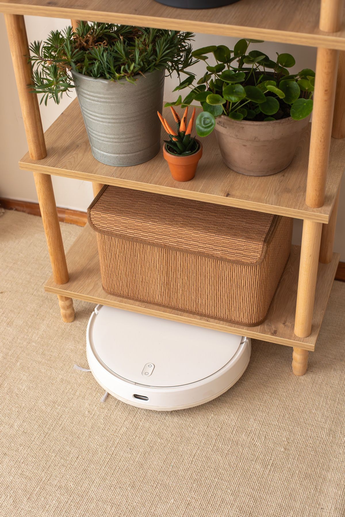 Concept 4 Raflı Organizer Mutfak Dolabı Kitaplık Banyo Balkon Ofis Düzenleyici Ahşap Nature