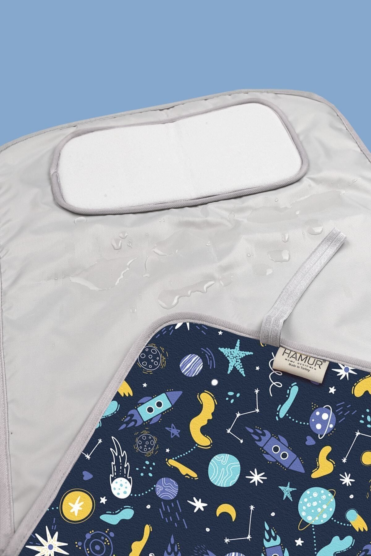 Bebek Alt Açma Minderi Bakım Pedi Örtüsü Space