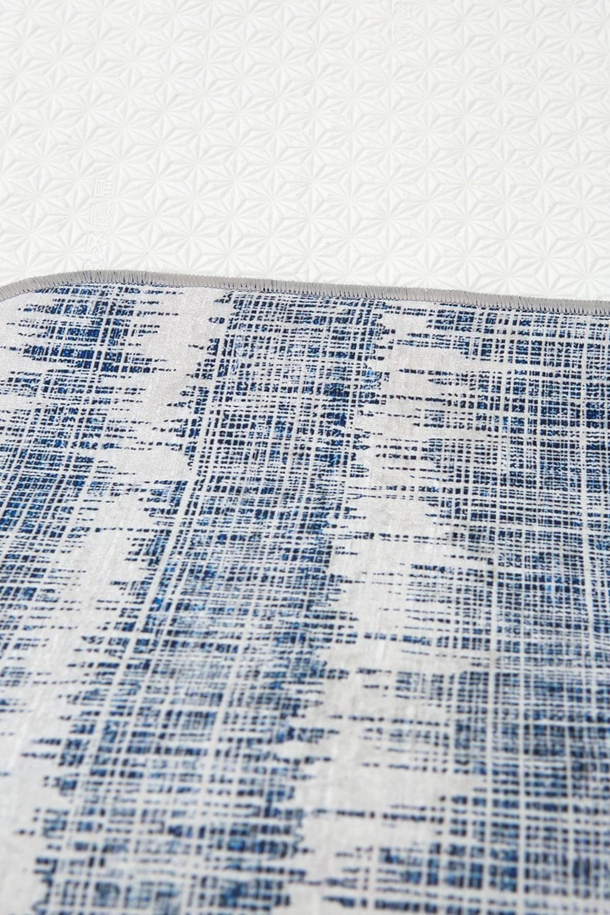 Denim 2 'li Set Banyo Paspası Kaymaz Taban Banyo Halısı