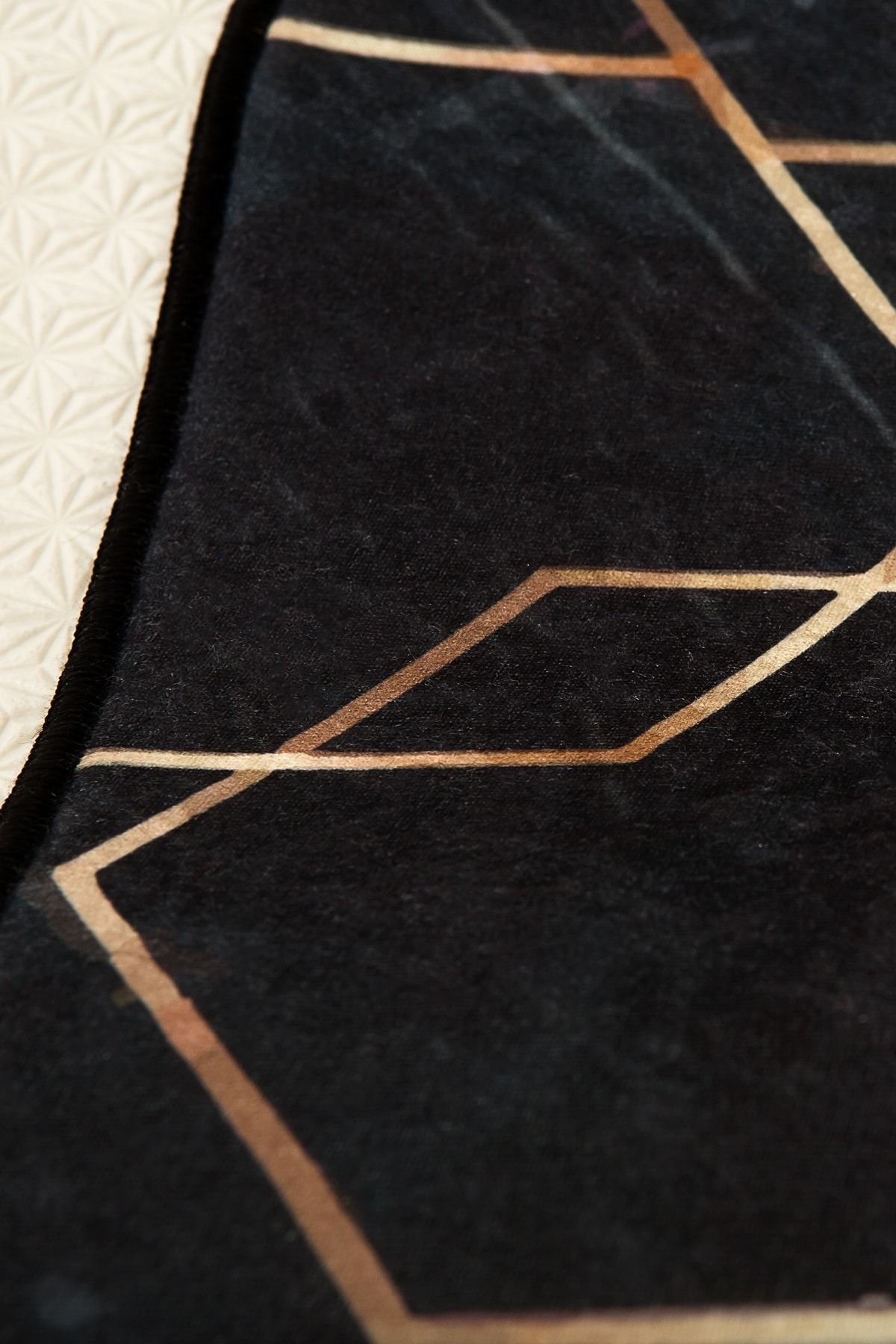 Siyah Kaymaz Taban Banyo Paspası