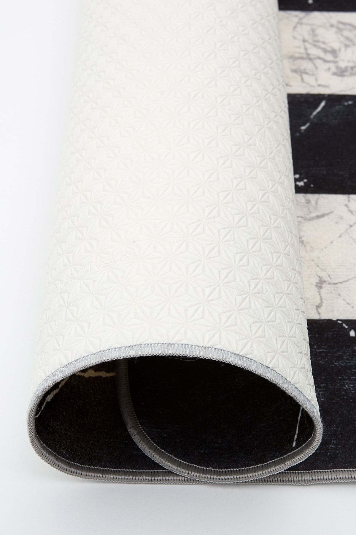 Marble 2 'li Set Banyo Paspası Kaymaz Taban Banyo Halısı
