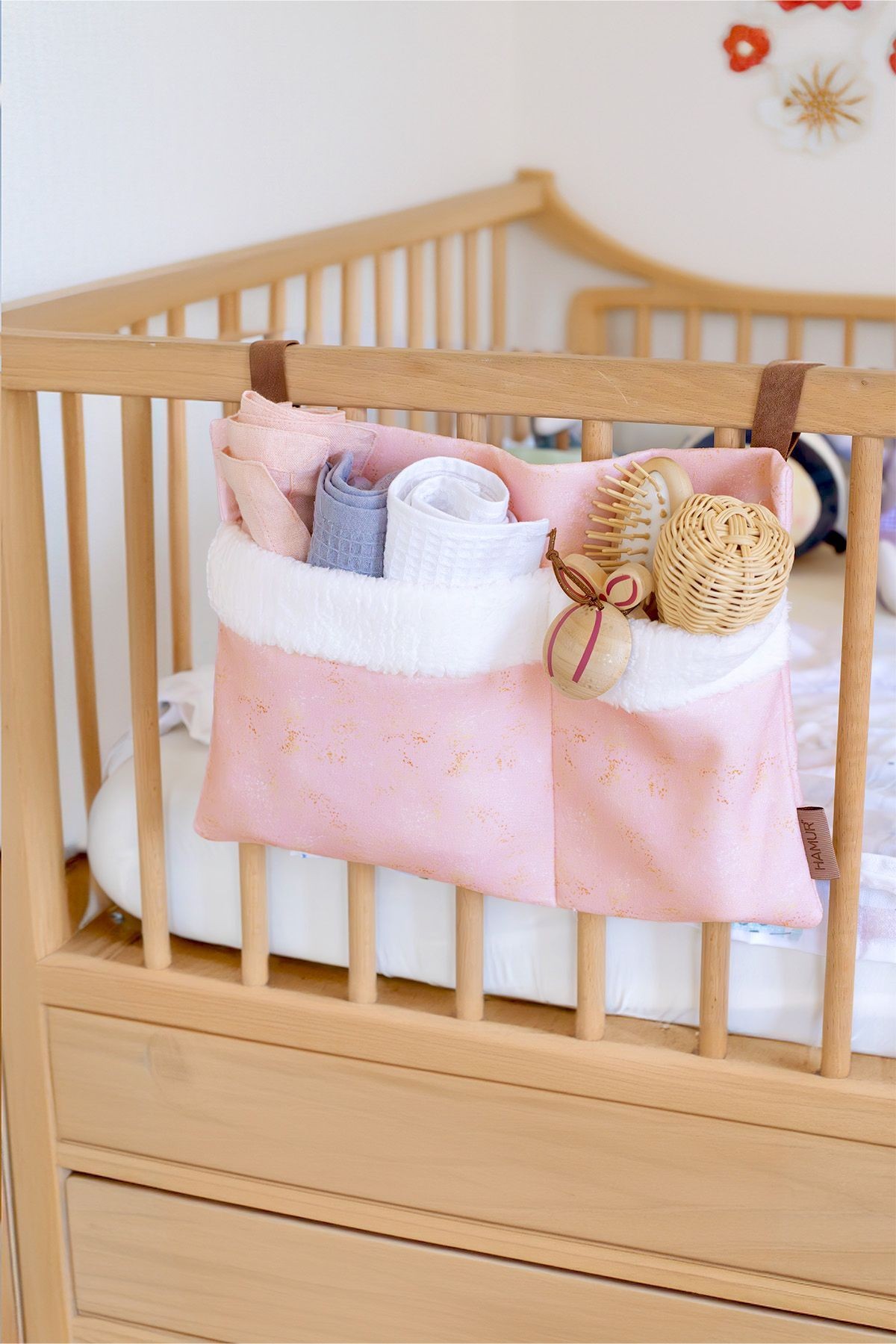 Bebek Askılı Organizer Solid P.Pembe