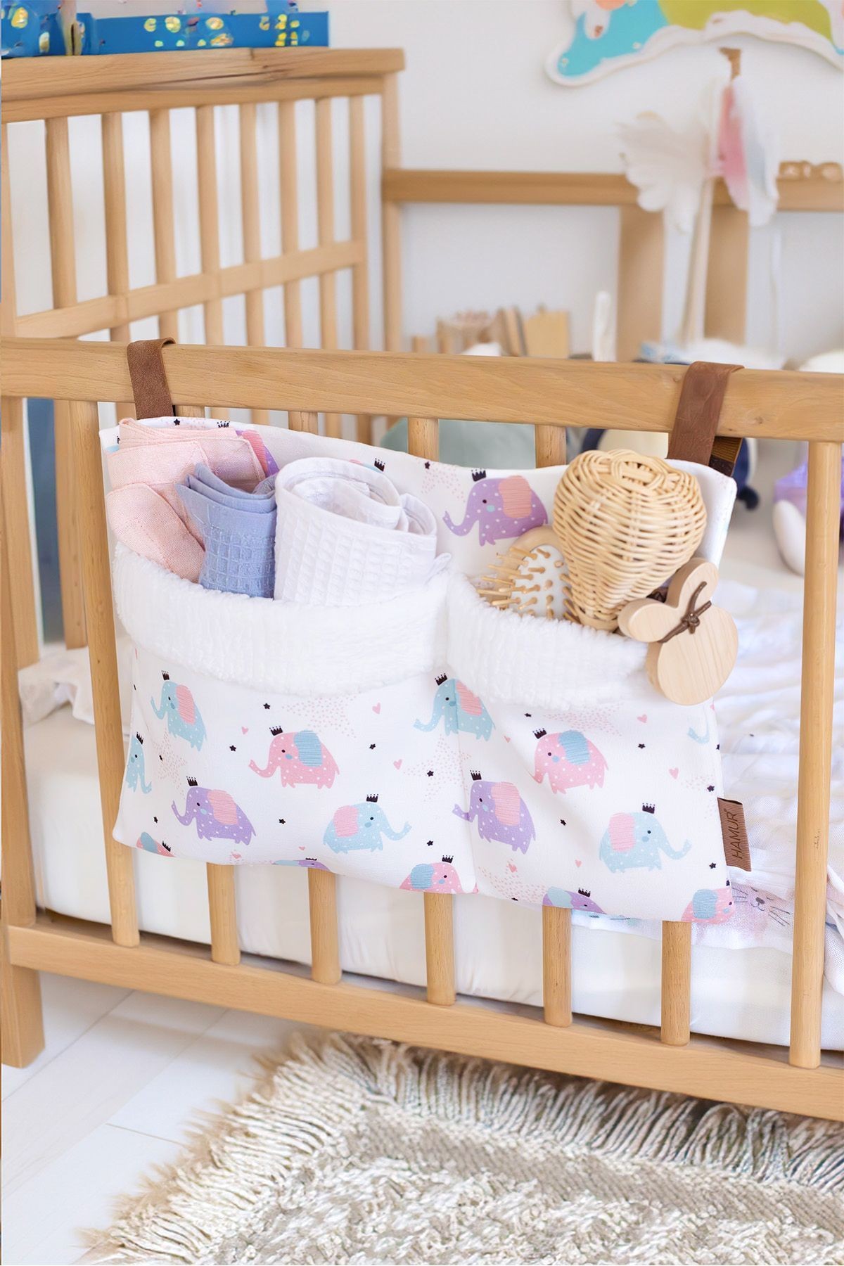 Bebek Askılı Organizer Elephant