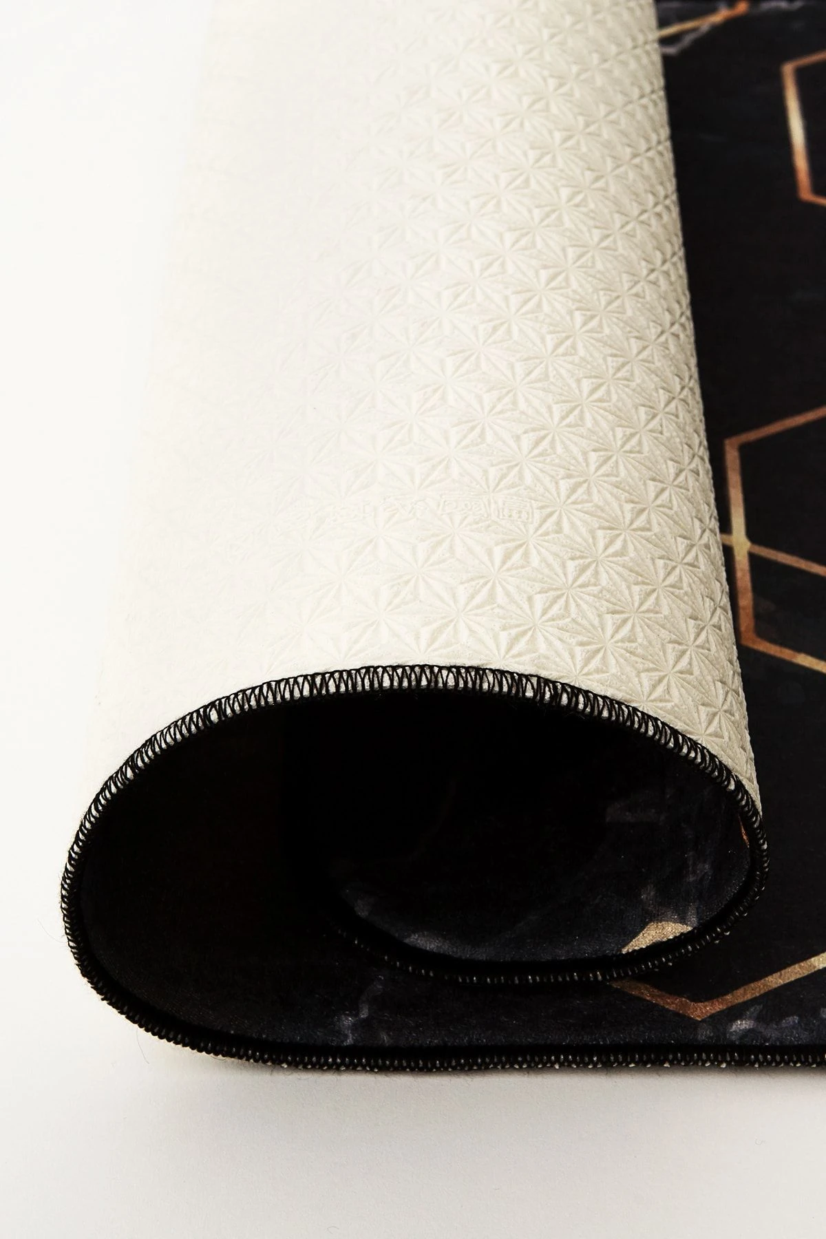 Siyah Kaymaz Taban Banyo Paspası