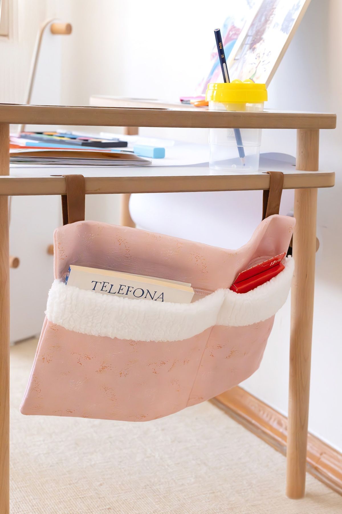 Bebek Askılı Organizer Solid P.Pembe