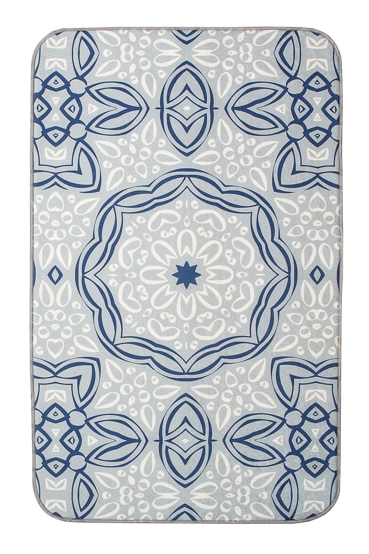 Zelly 75x125 Cm Banyo Paspası Kaymaz Taban Banyo Halısı