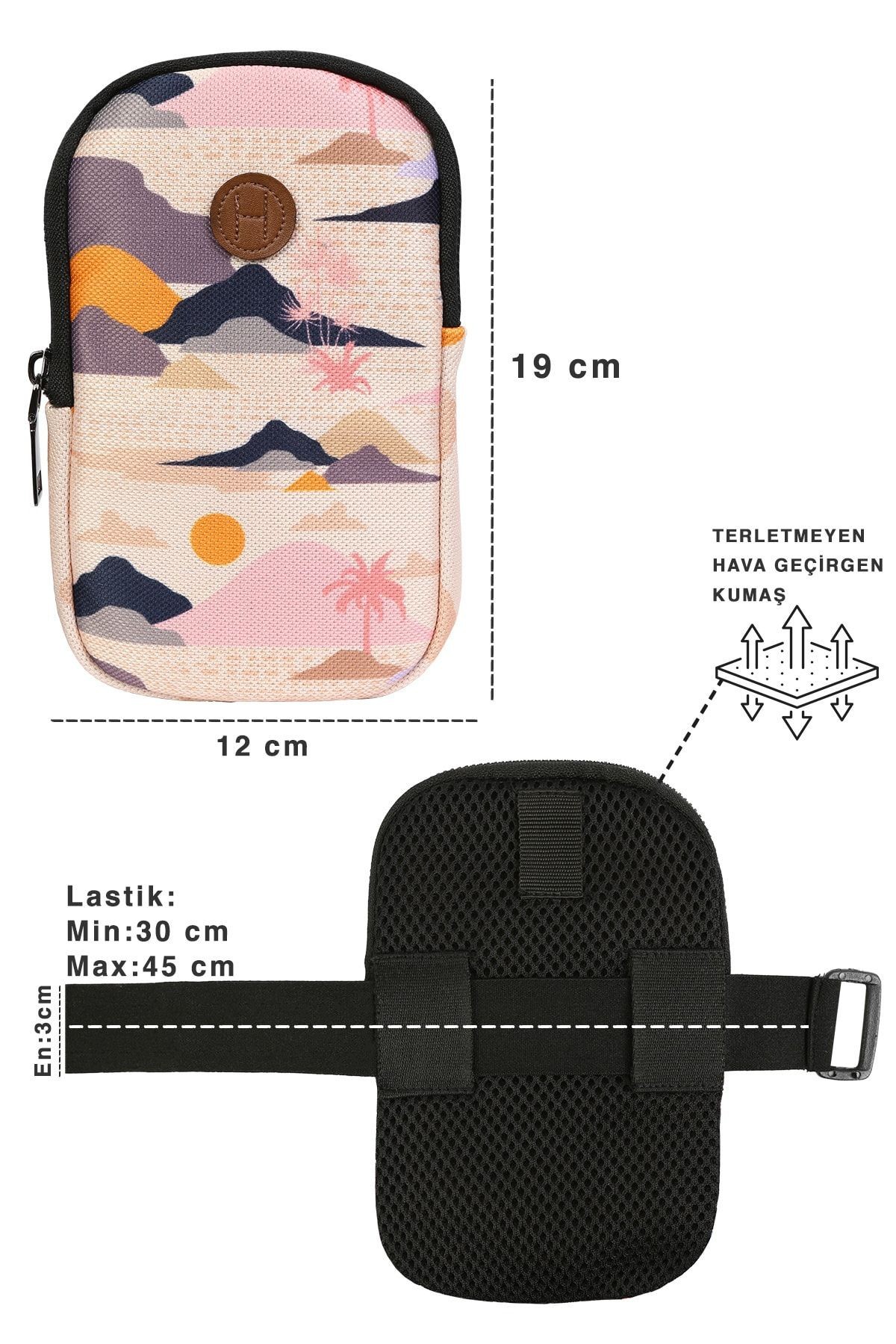 Spor Kol Bilek Telefon Çantası Island