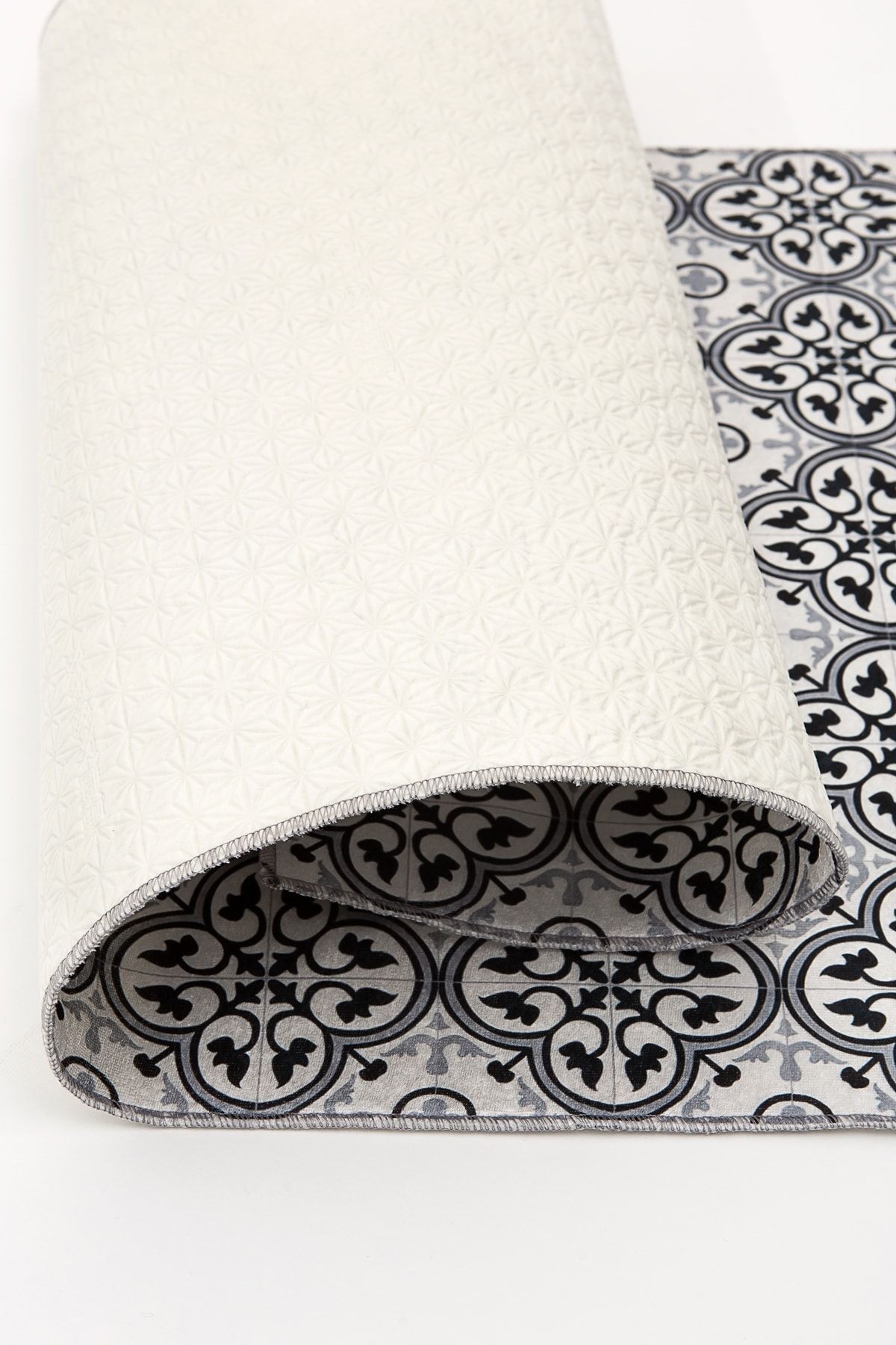 Tile Zemin Matı 50x120 Kapı Tezgah Önü Mutfak Paspası