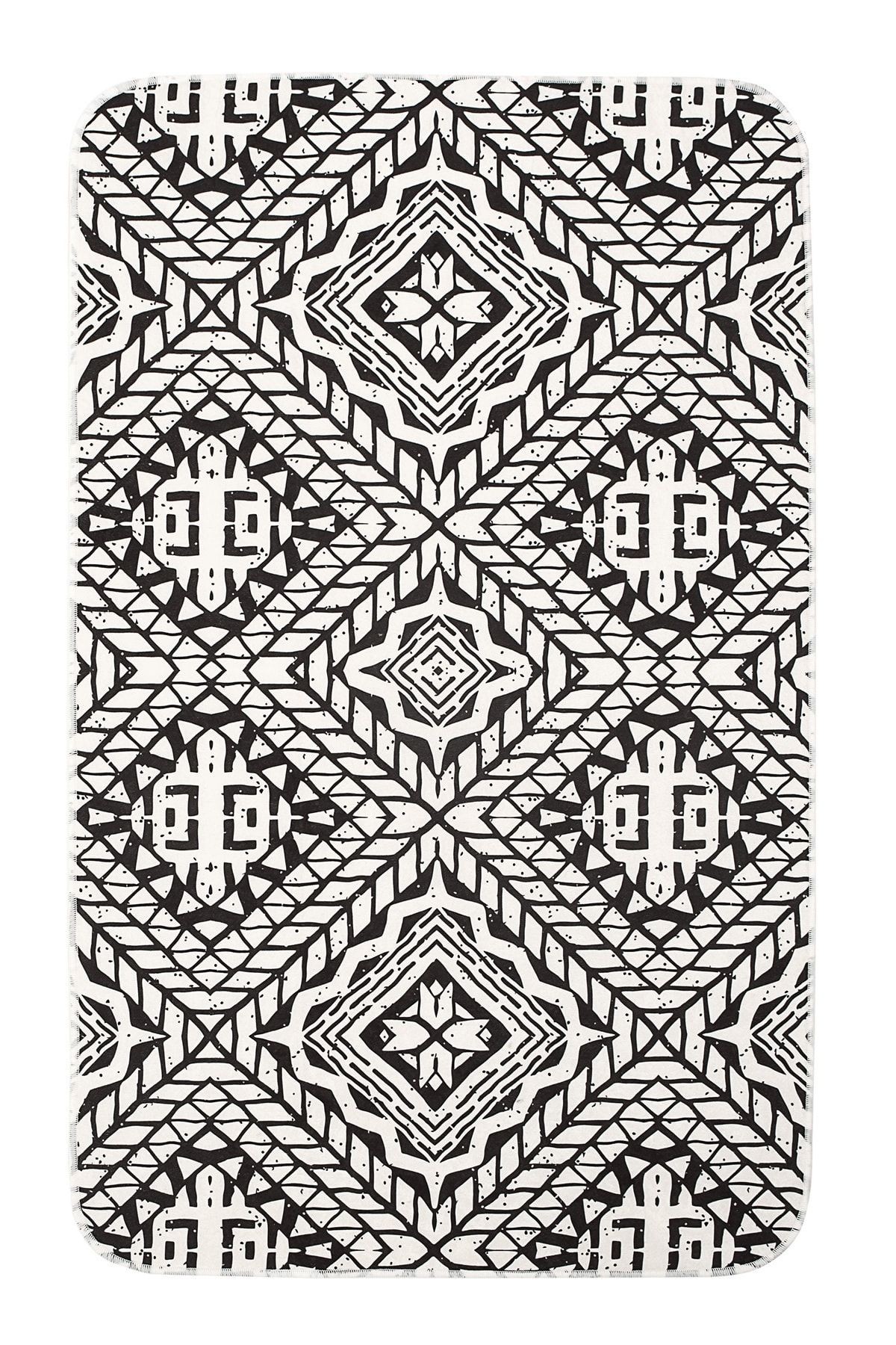 Retro Kaymaz Taban Banyo Halısı 75x125 cm