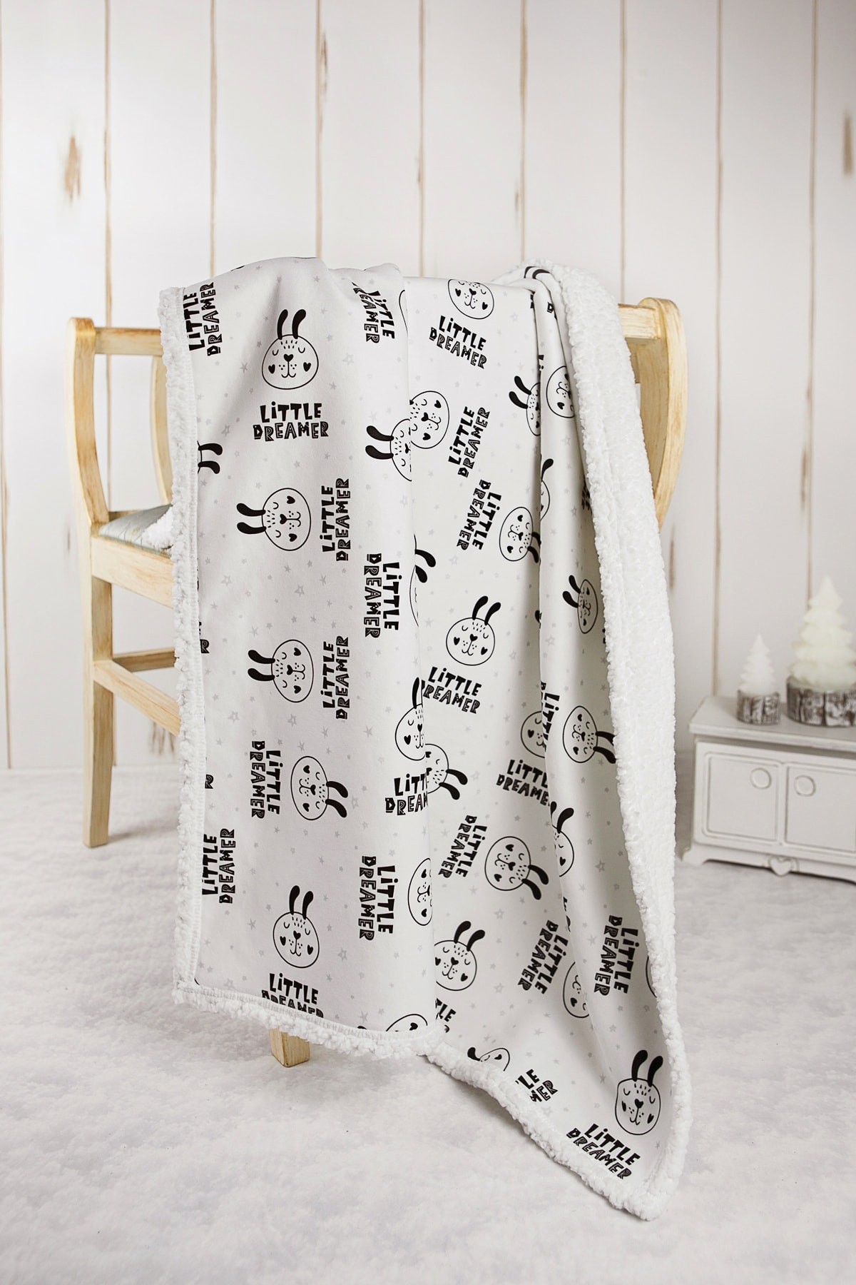 Fluffy Bebek Battaniyesi 80x100 Cm Little