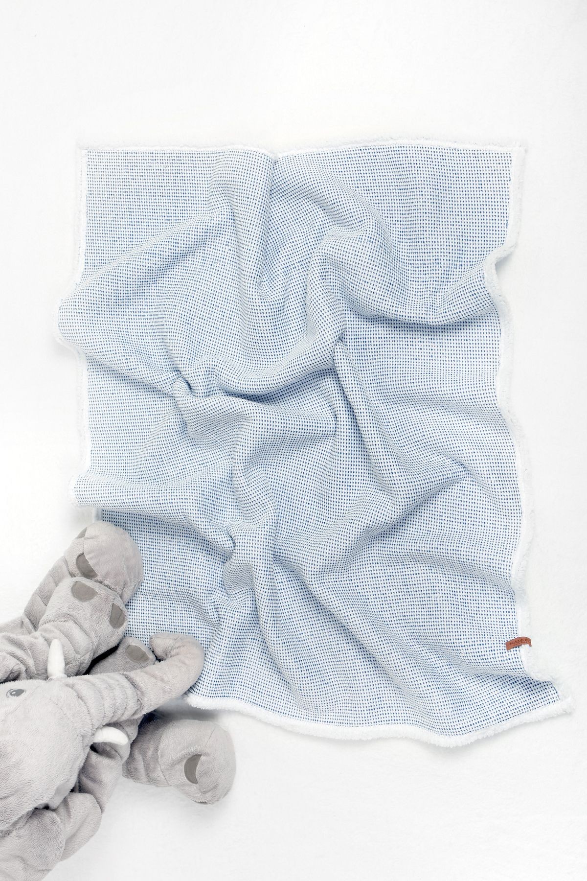 Pouf Bebek BATTANiYE 80x100 cm Alize Mavi