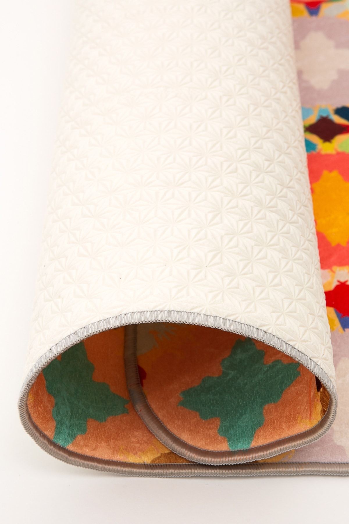 Ethnic 75x125 Cm Banyo Paspası Kaymaz Taban Banyo Halısı