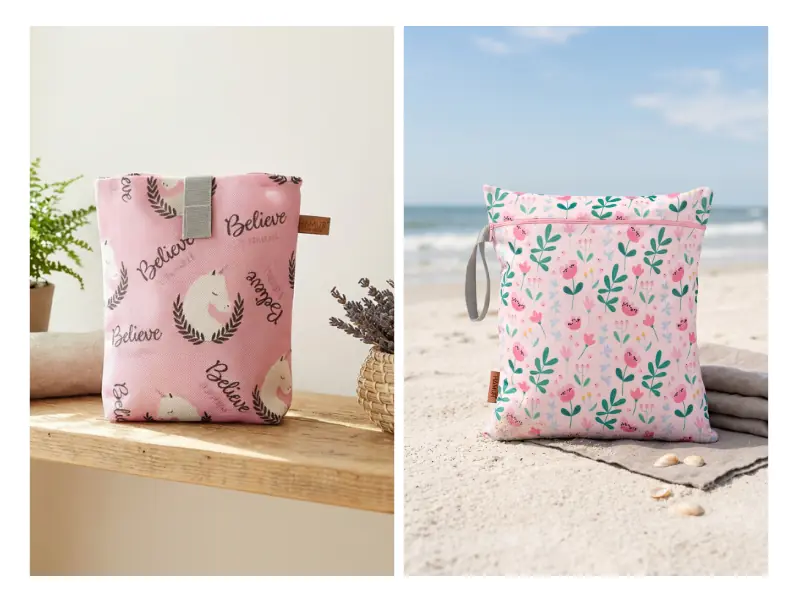 HAMUR wet bag ile ıslak, nemli veya kirli bebek kıyafetlerini temiz ürünlerden ayrı taşıma çözümü