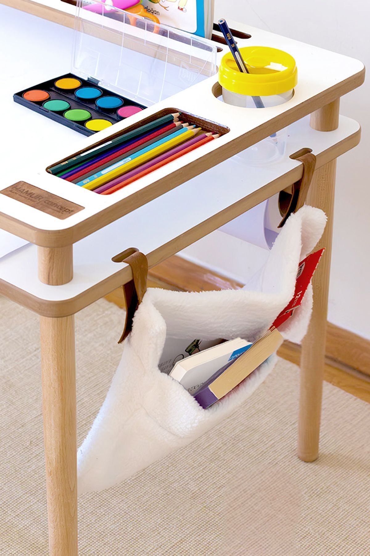 Bebek Askılı Organizer Well BEYAZ